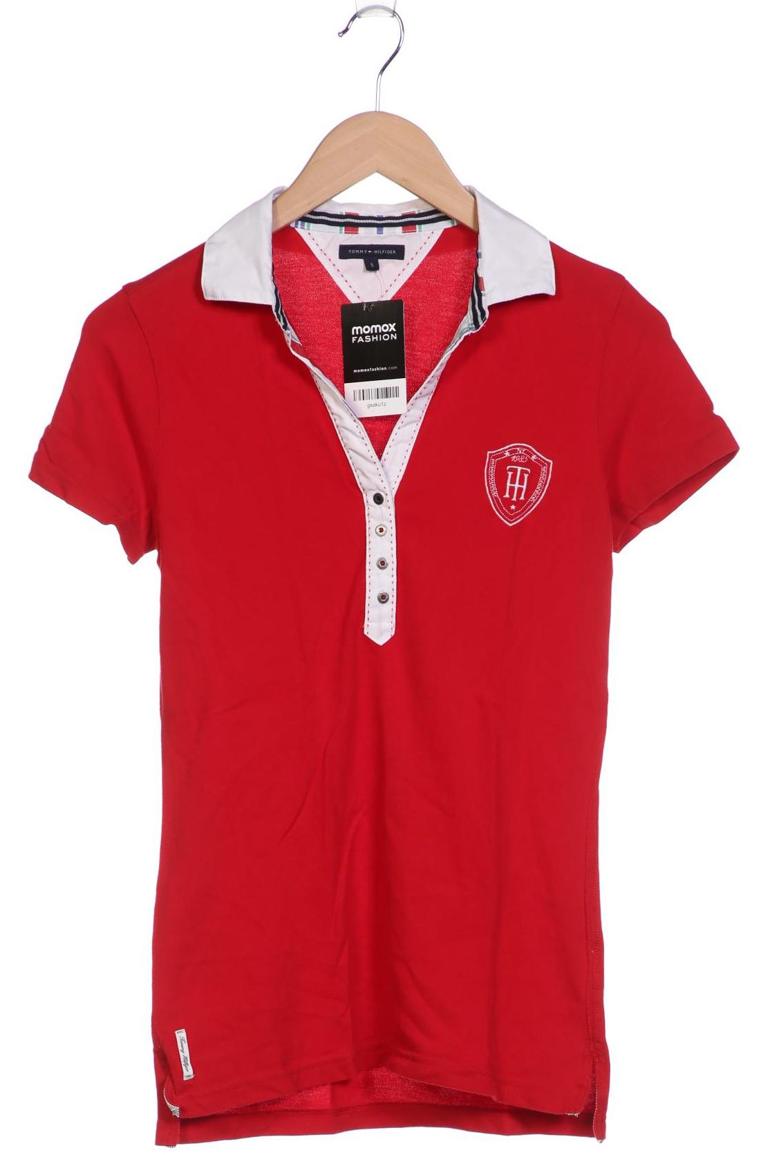 

Tommy Hilfiger Damen Poloshirt, rot, Gr. 36