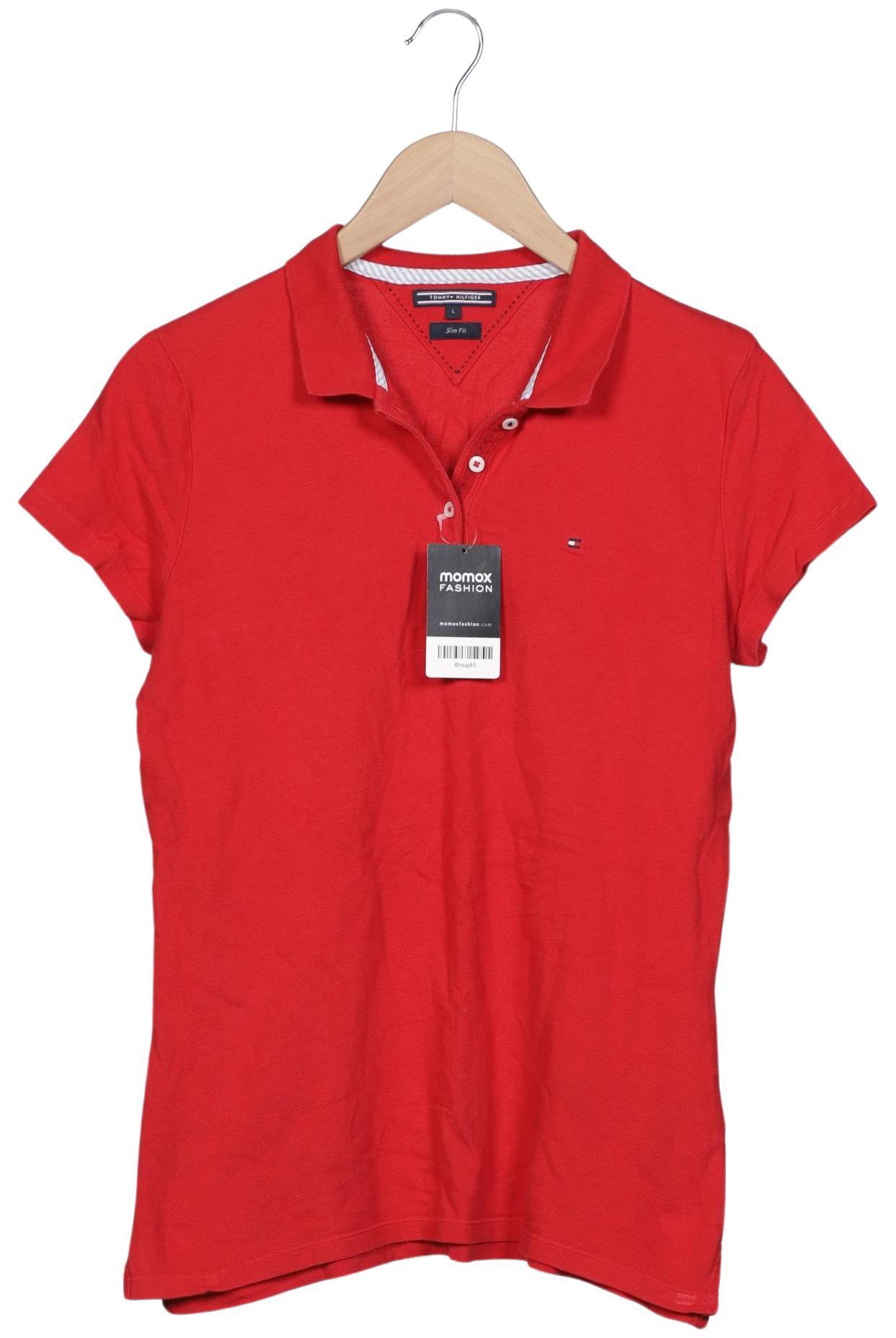 

Tommy Hilfiger Damen Poloshirt, rot, Gr. 42