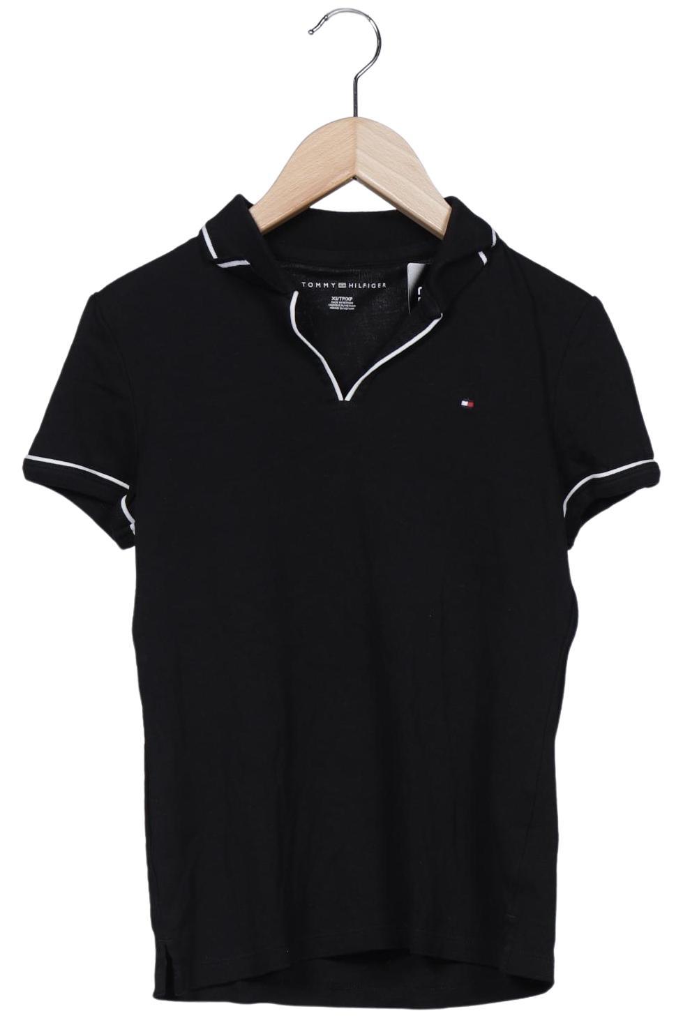 

Tommy Hilfiger Damen Poloshirt, schwarz, Gr. 34