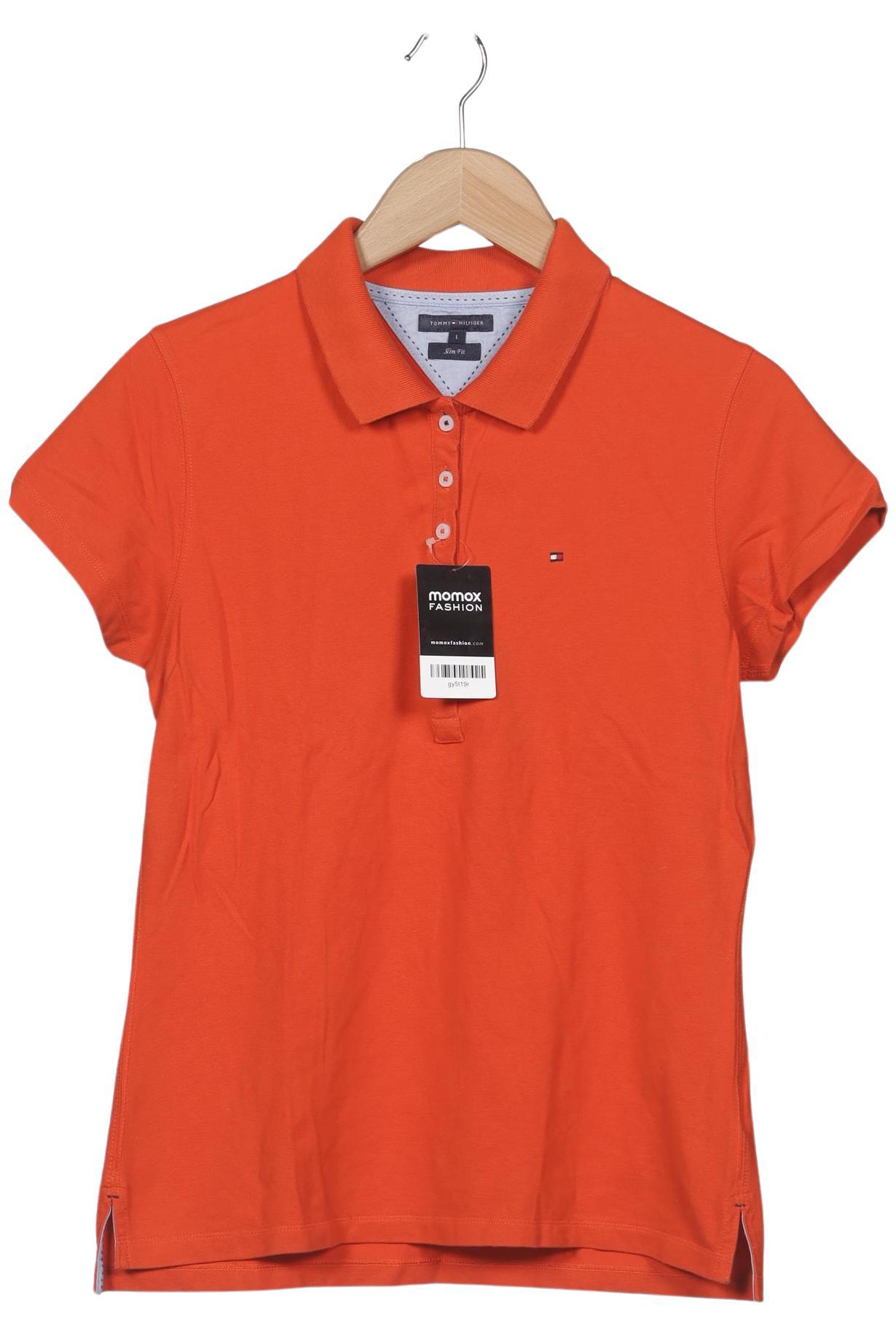 

Tommy Hilfiger Damen Poloshirt, orange, Gr. 42