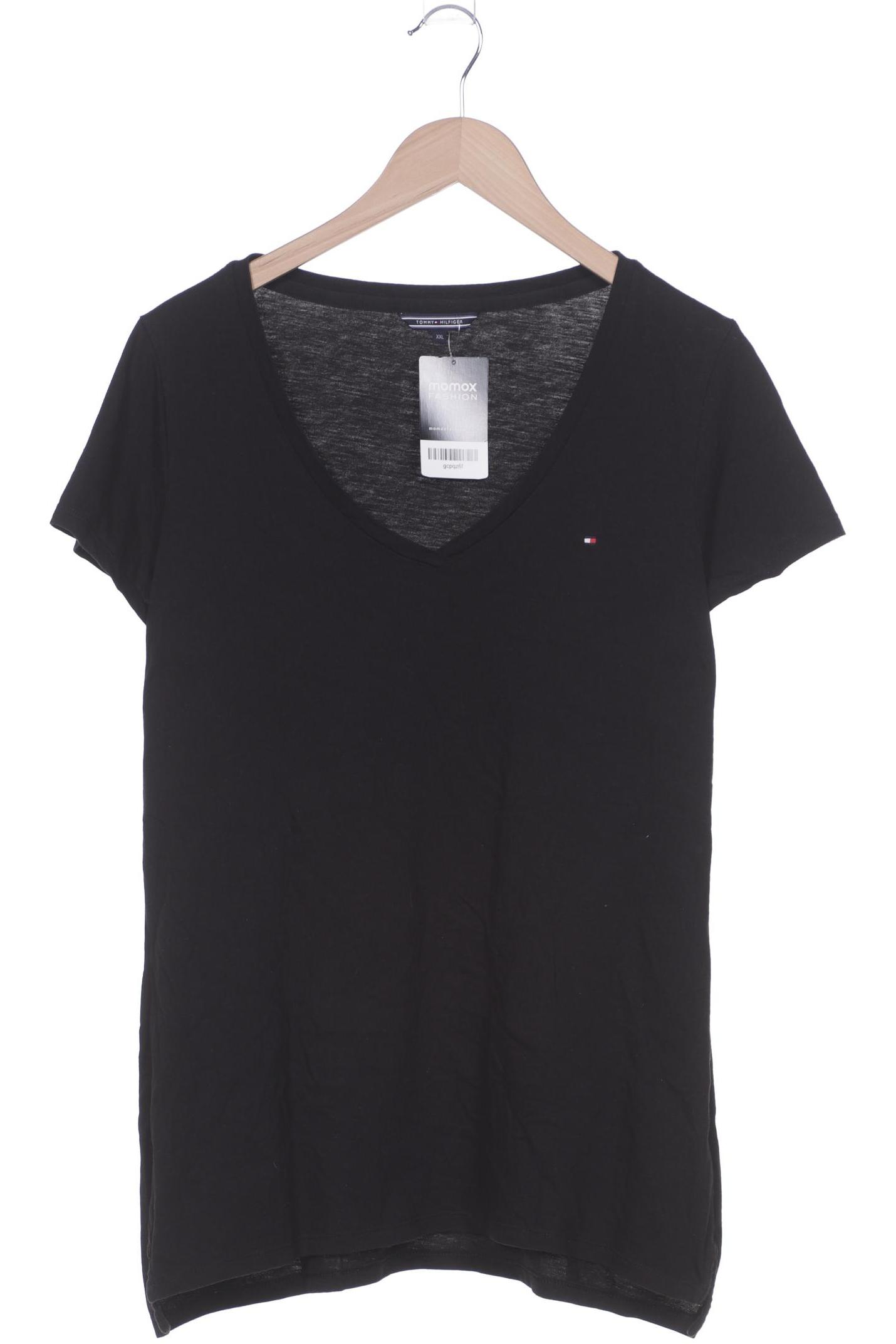 

Tommy Hilfiger Damen T-Shirt, schwarz, Gr. 46