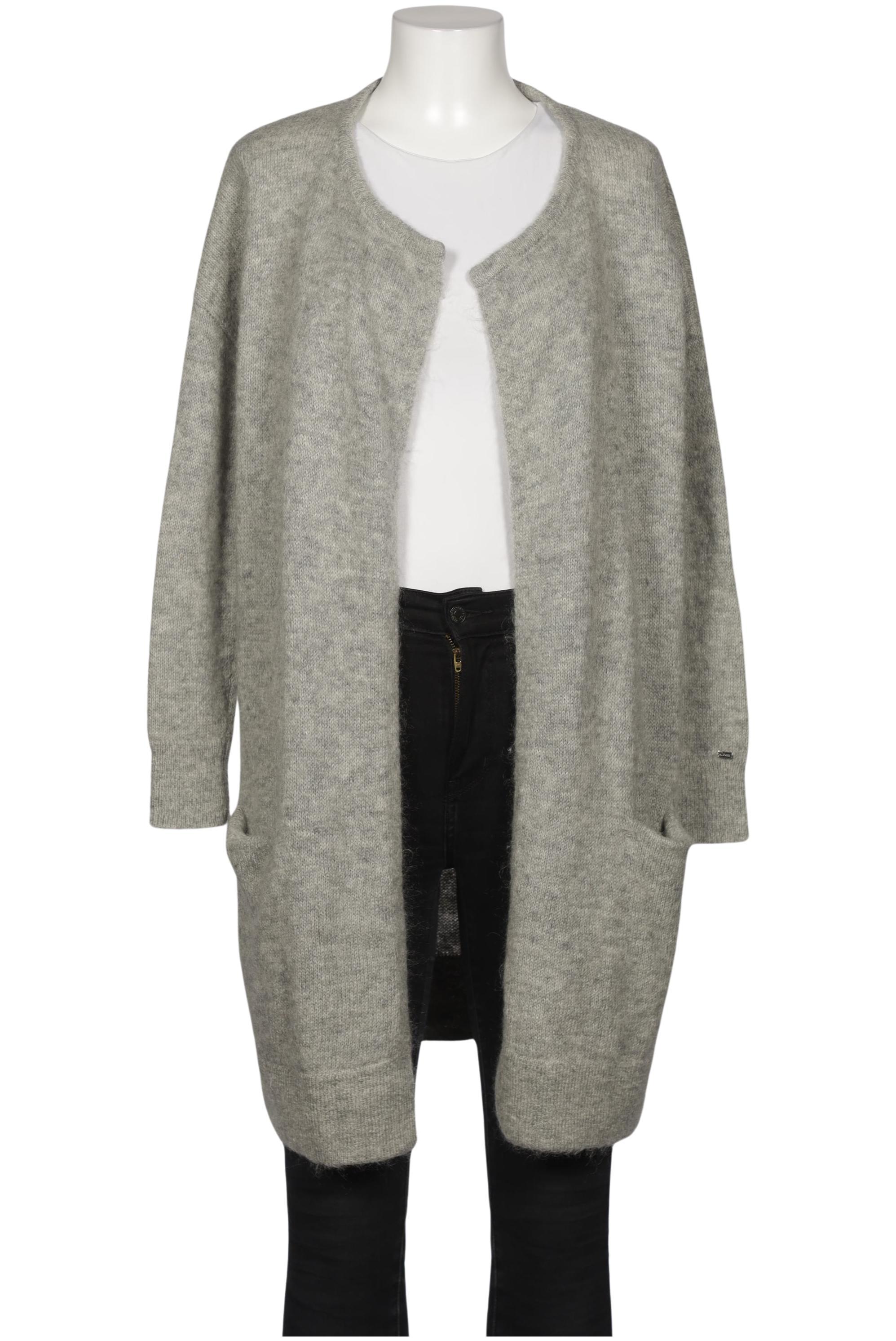 

Tommy Hilfiger Damen Strickjacke, grau, Gr. 38