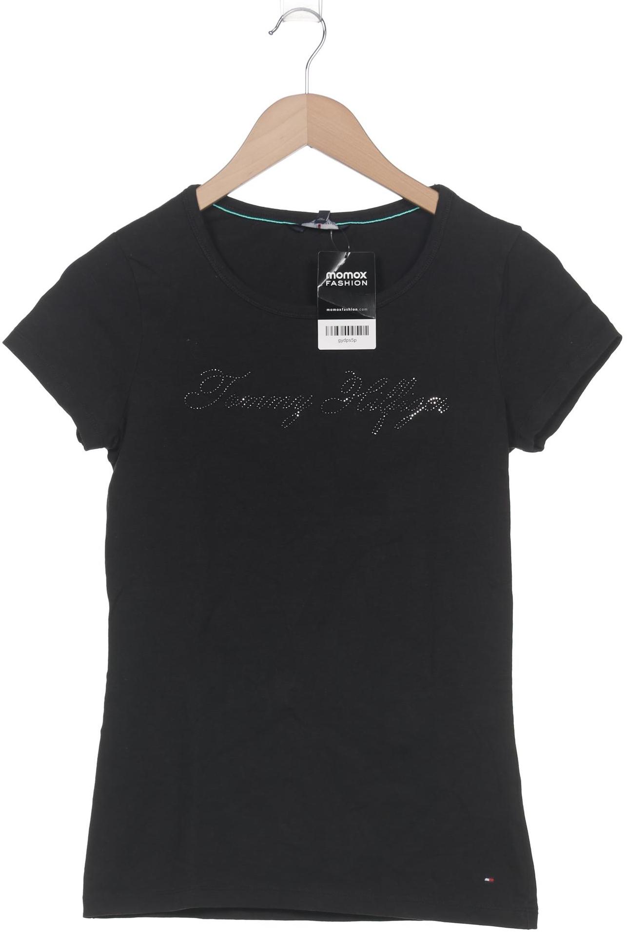 

Tommy Hilfiger Damen T-Shirt, schwarz, Gr. 36