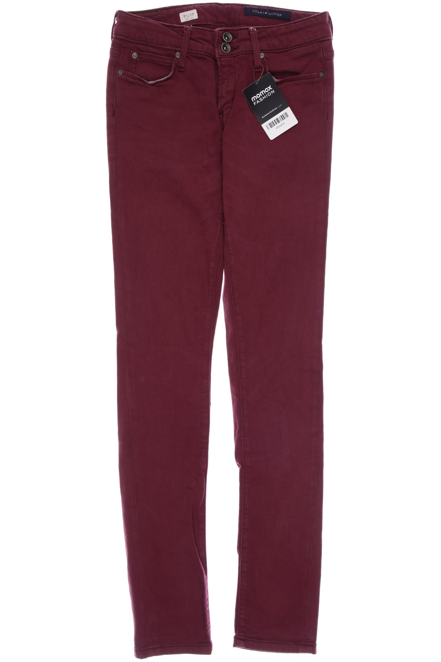 

Tommy Hilfiger Damen Jeans, bordeaux, Gr. 26