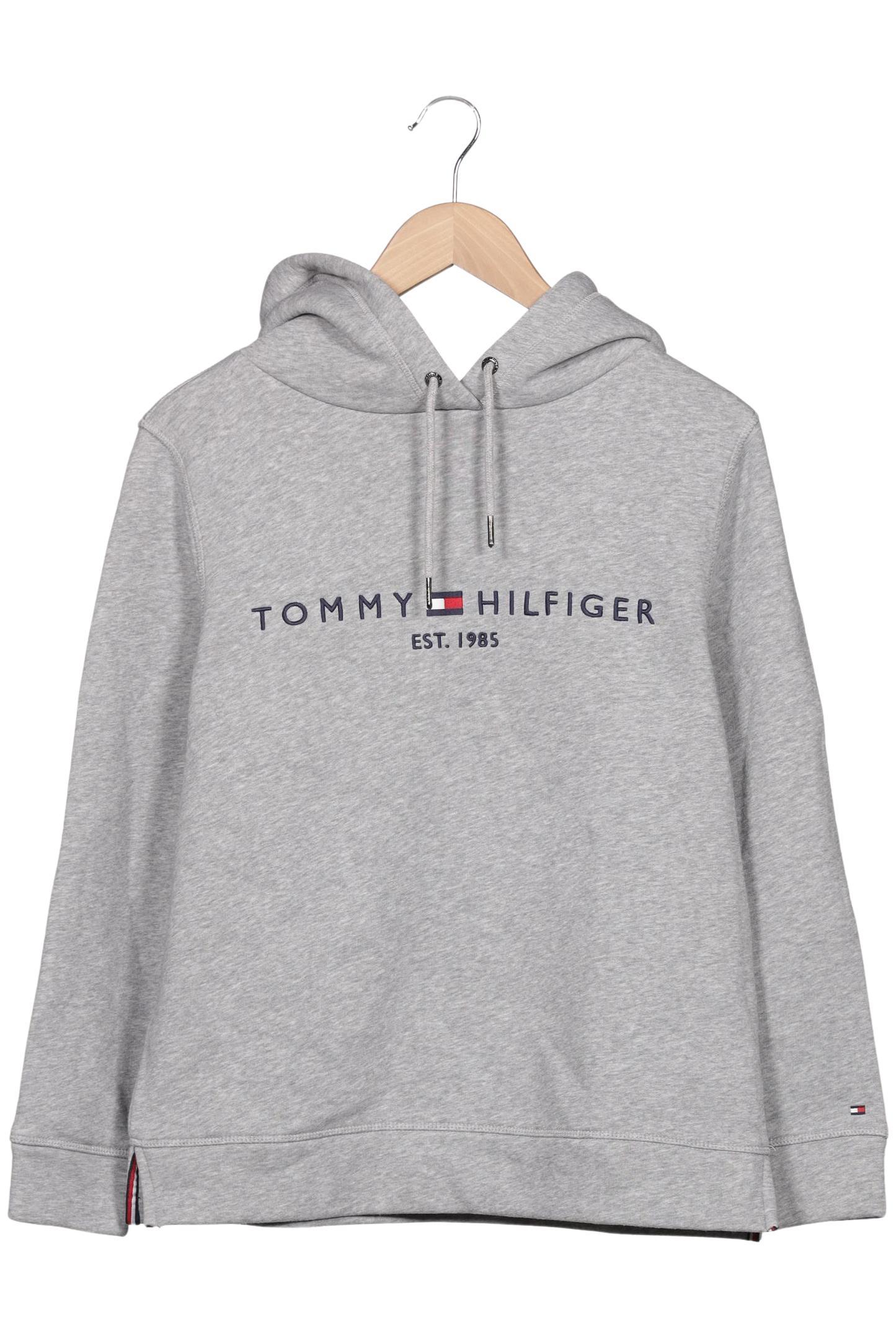 

Tommy Hilfiger Damen Kapuzenpullover, grau, Gr. 36