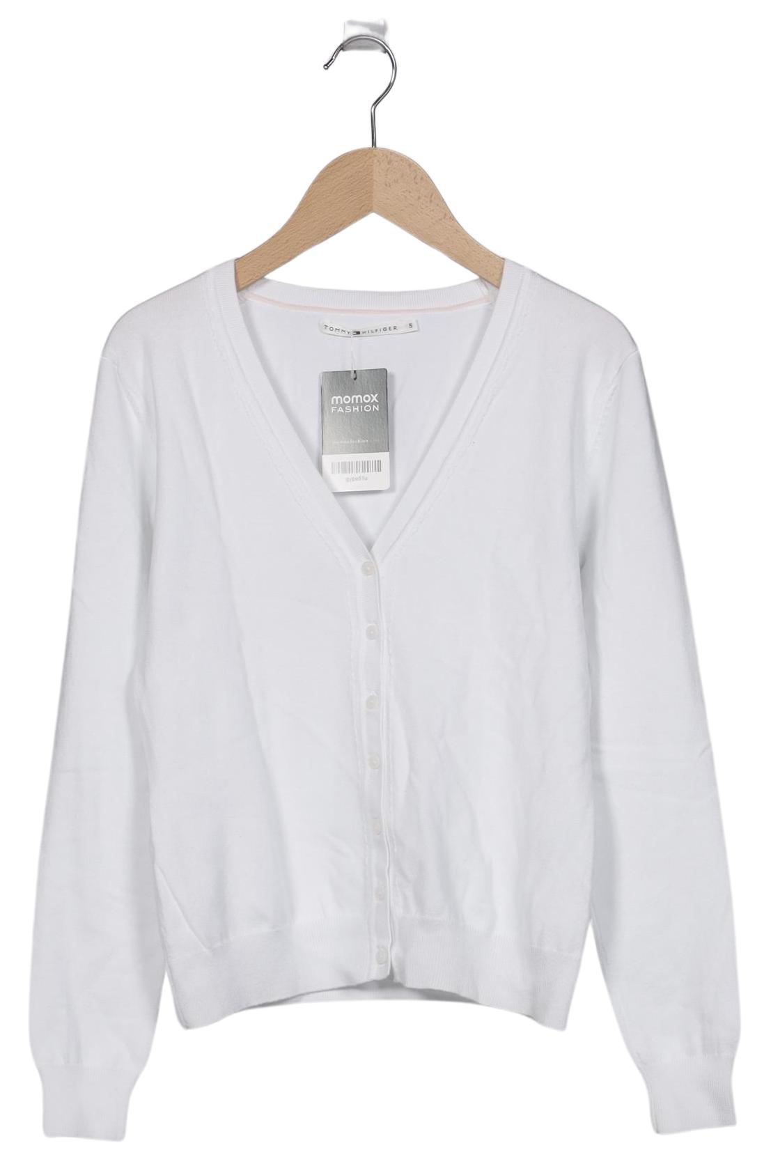 

Tommy Hilfiger Damen Strickjacke, weiß, Gr. 36