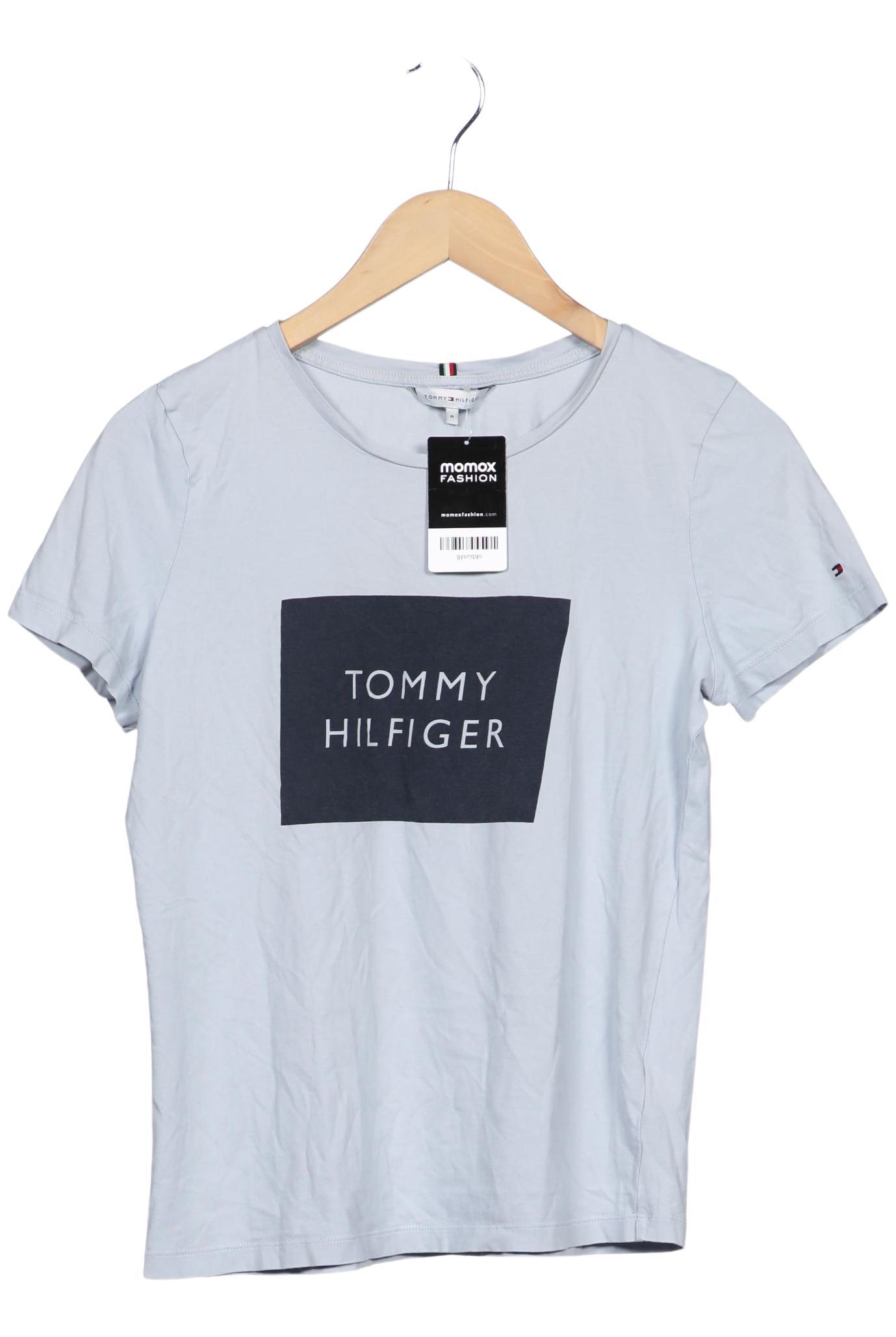 

Tommy Hilfiger Damen T-Shirt, hellblau, Gr. 38