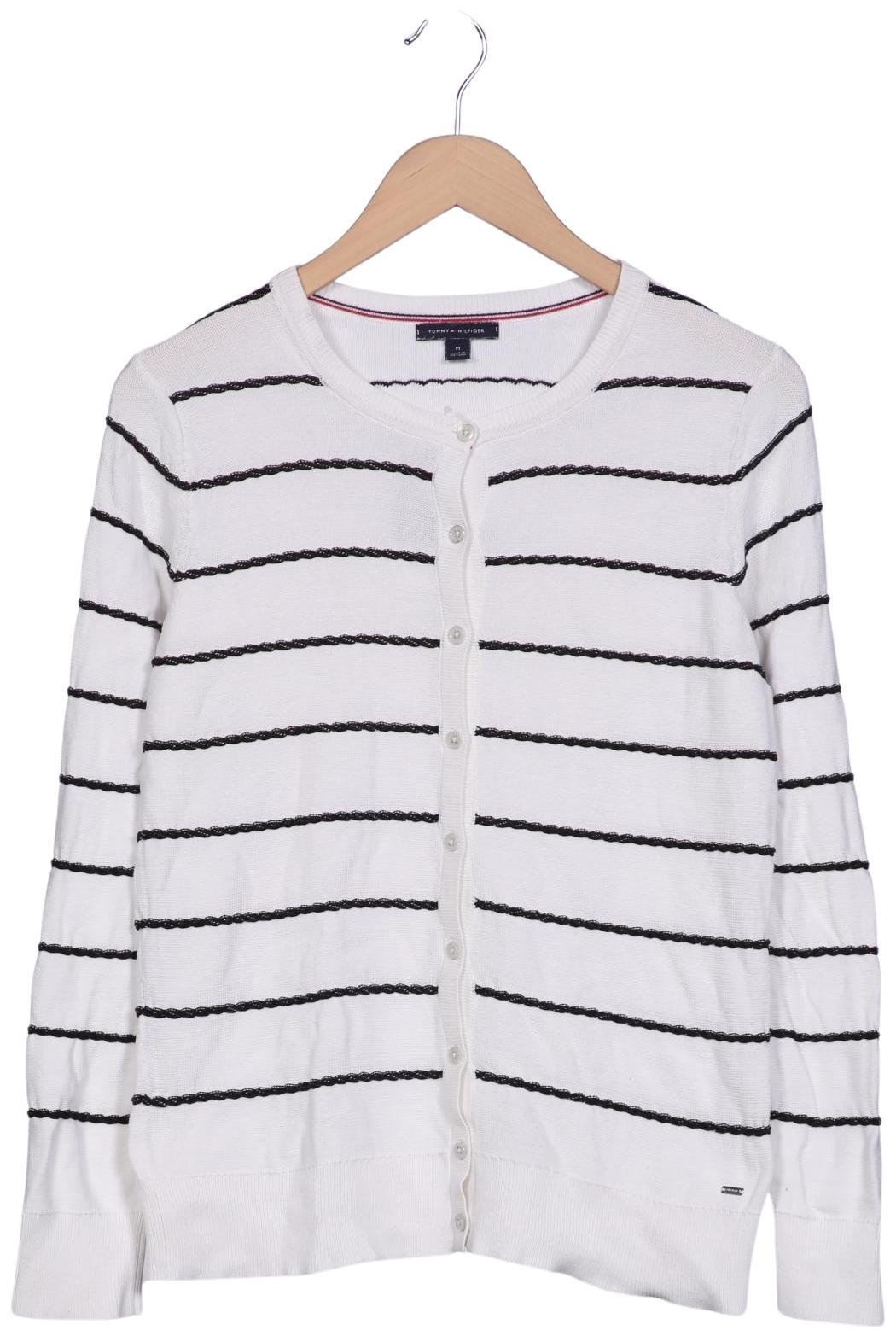 

Tommy Hilfiger Damen Strickjacke, weiß, Gr. 38