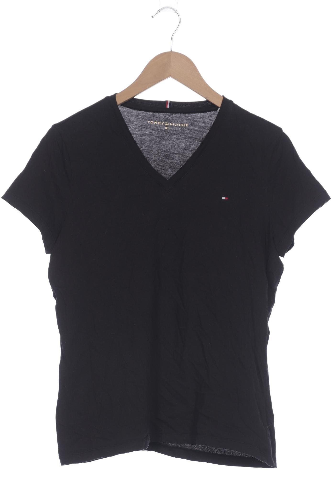 

Tommy Hilfiger Damen T-Shirt, schwarz, Gr. 44