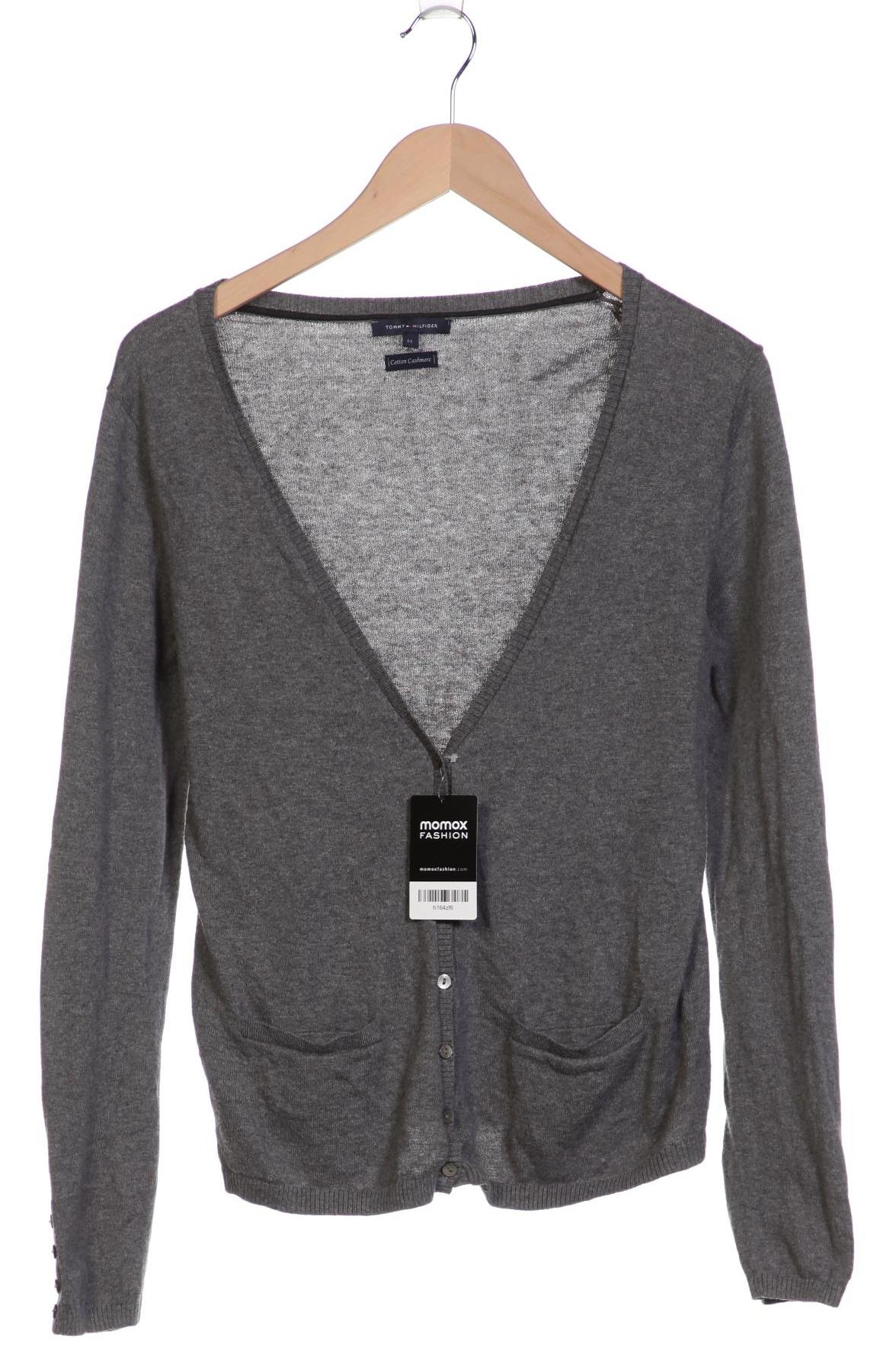 

Tommy Hilfiger Damen Strickjacke, grau, Gr. 38