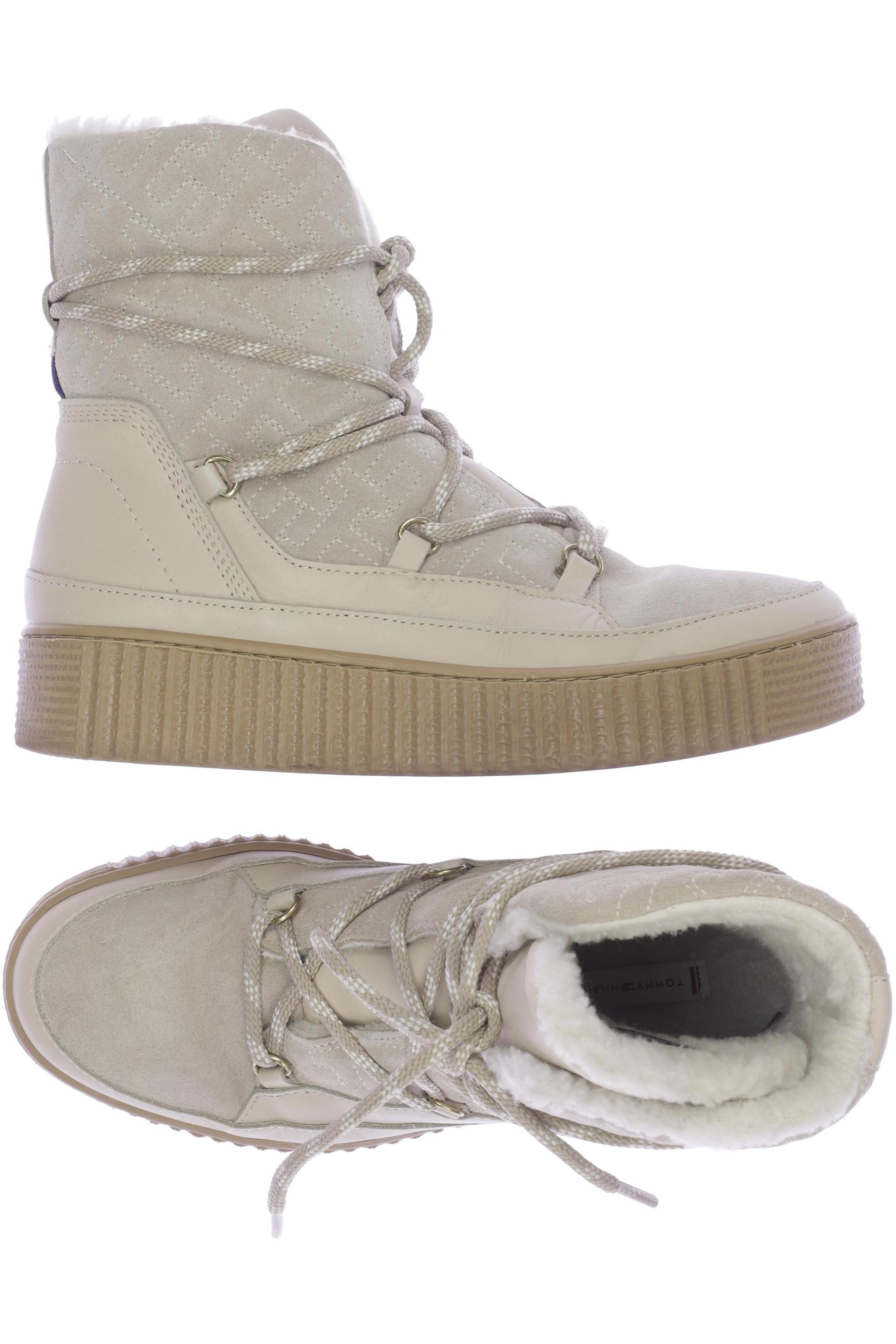 

Tommy Hilfiger Damen Stiefelette, cremeweiß, Gr. 38