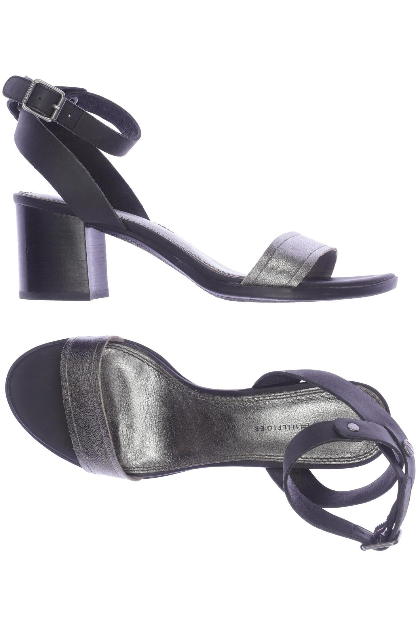 

Tommy Hilfiger Damen Sandale, schwarz, Gr. 38