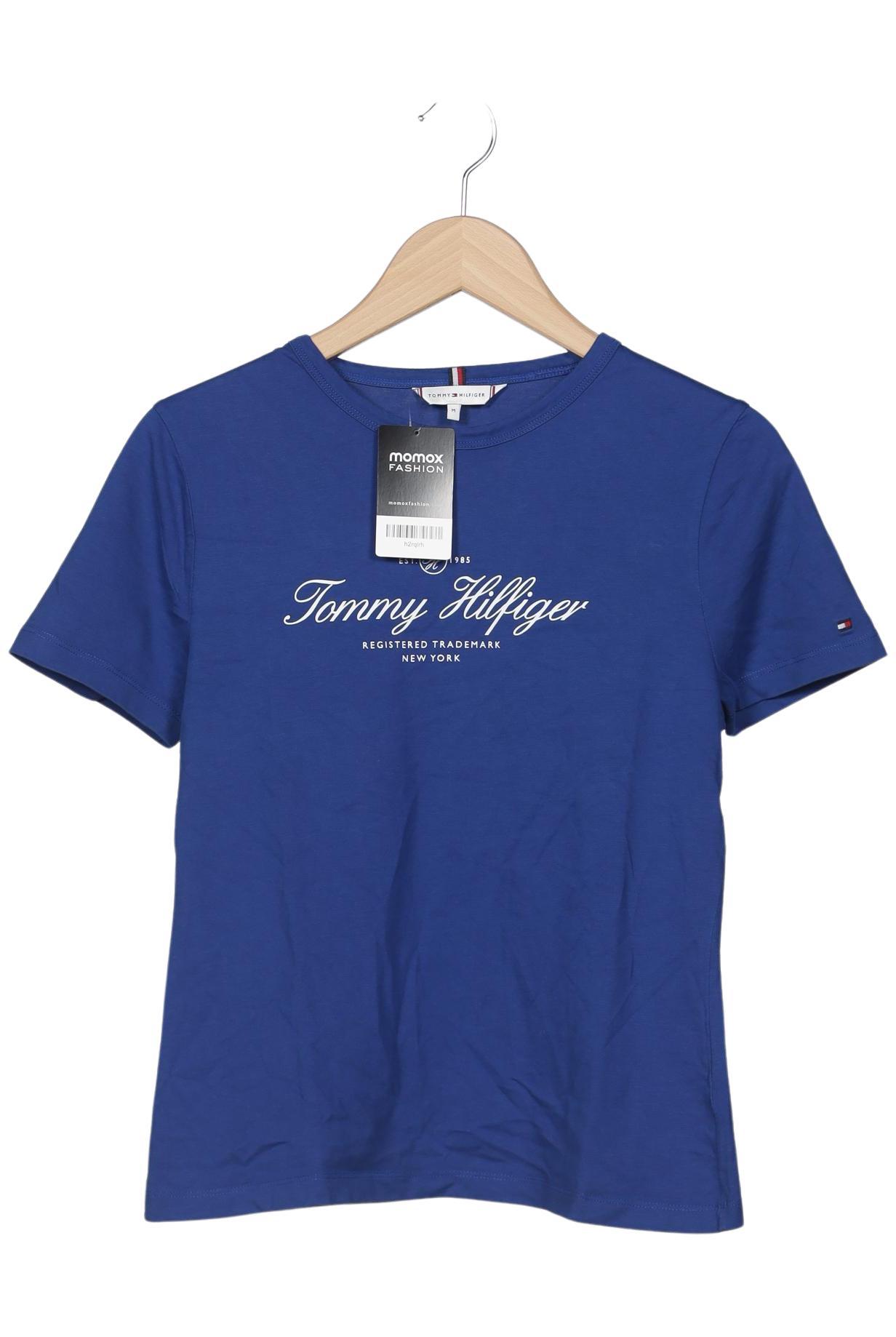 

Tommy Hilfiger Damen T-Shirt, blau, Gr. 38