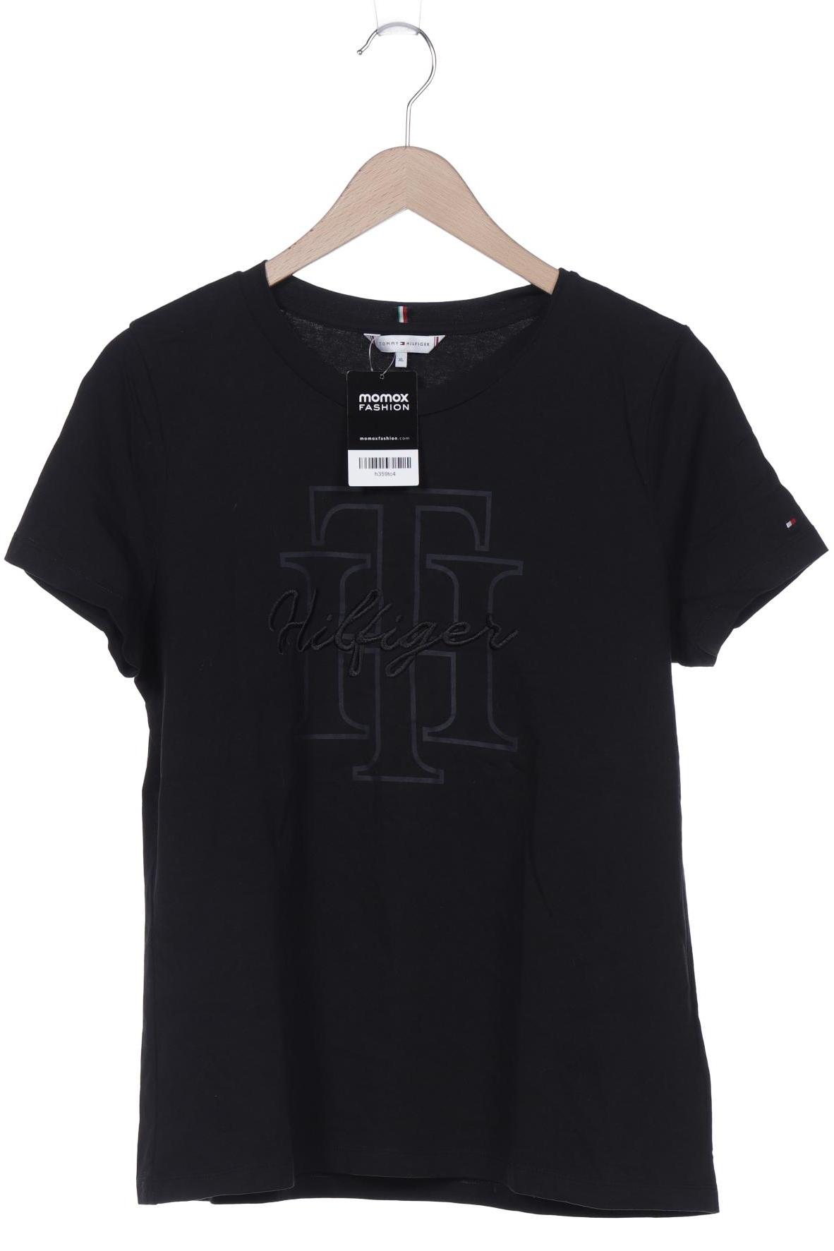 

Tommy Hilfiger Damen T-Shirt, schwarz, Gr. 44
