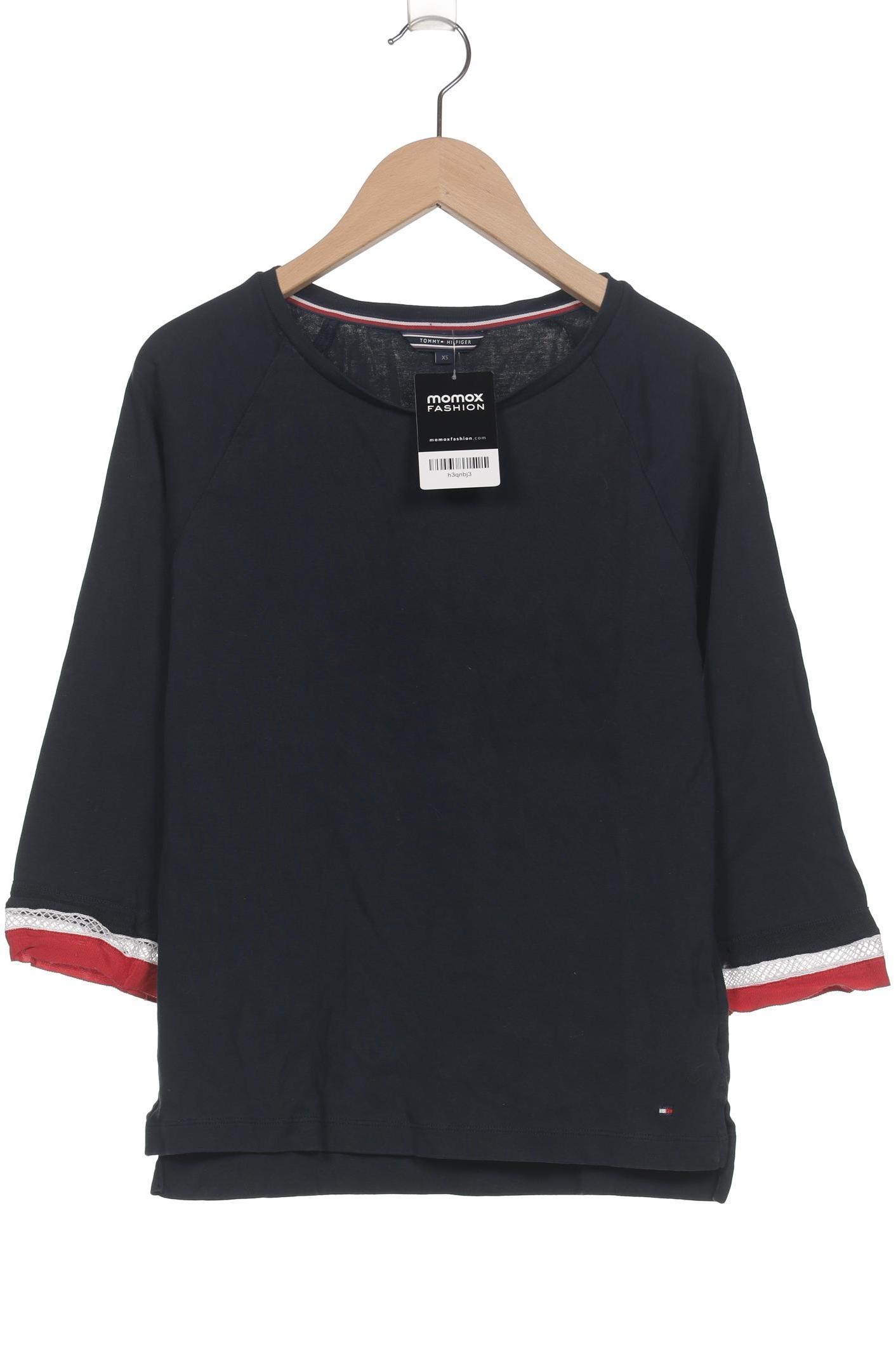 

Tommy Hilfiger Damen Langarmshirt, marineblau, Gr. 34