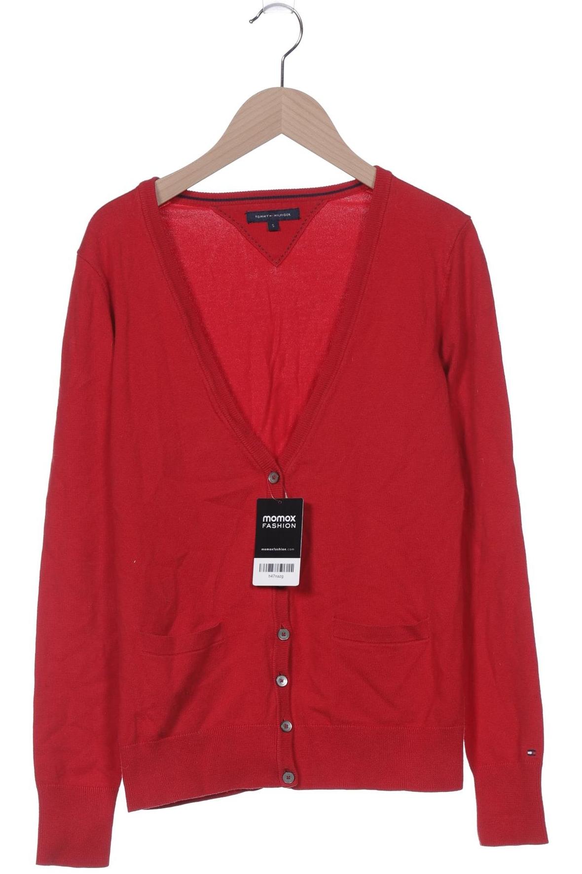 

Tommy Hilfiger Damen Strickjacke, rot, Gr. 36