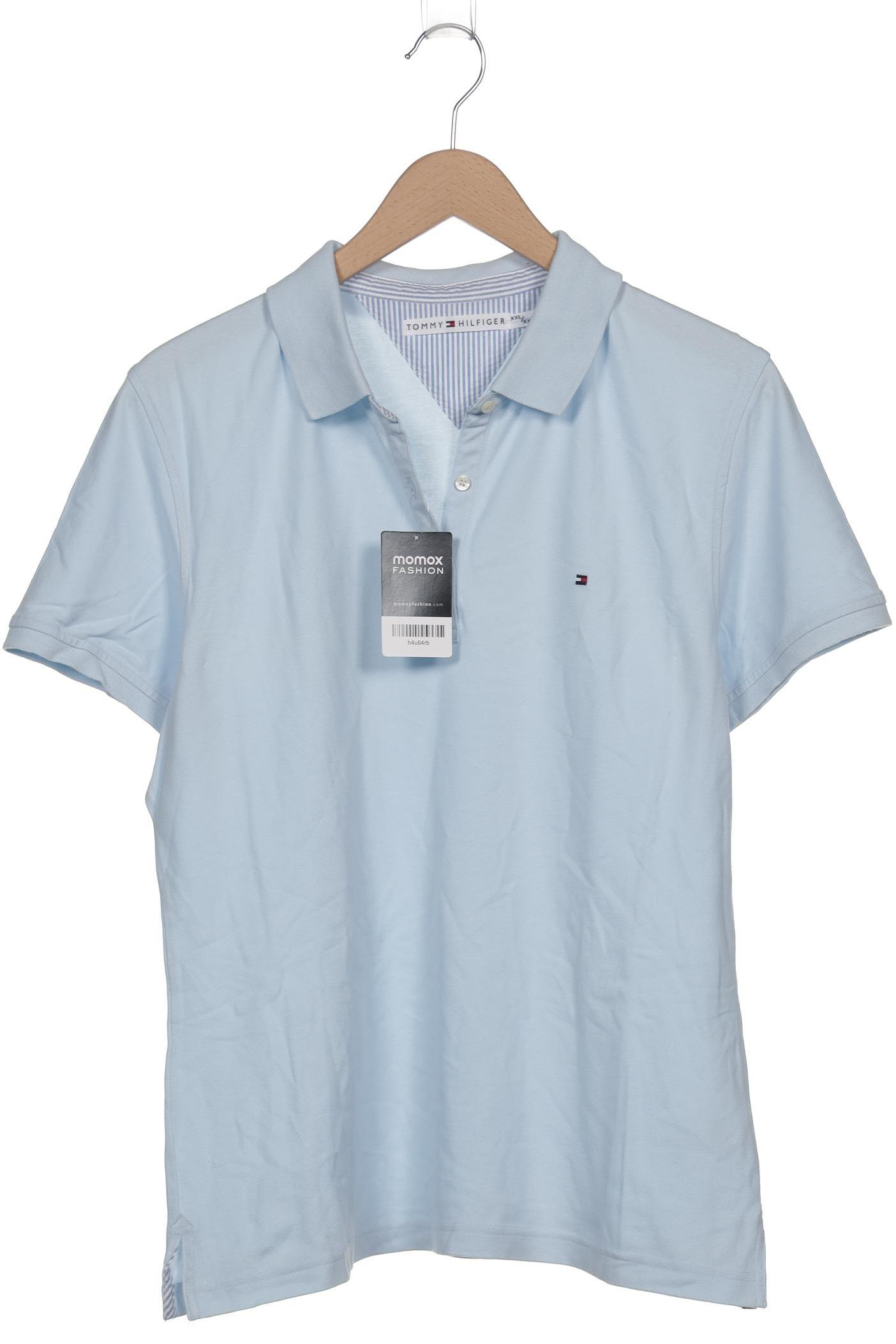 

Tommy Hilfiger Damen Poloshirt, hellblau, Gr. 46