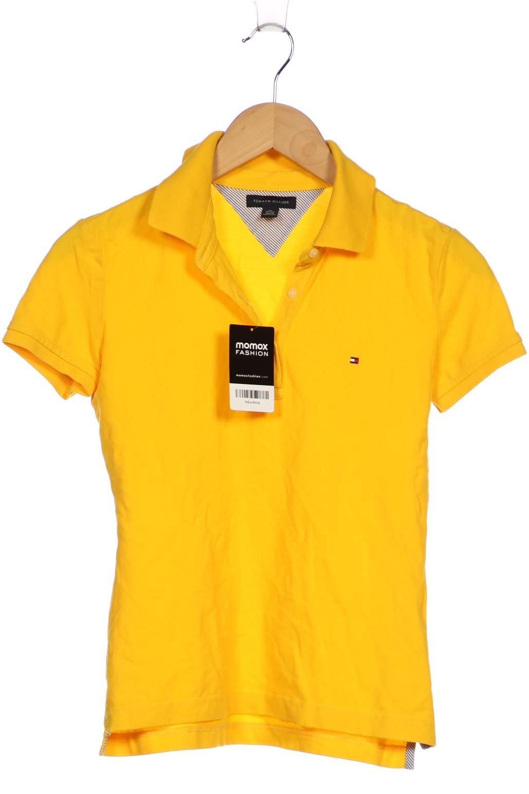 

Tommy Hilfiger Damen Poloshirt, gelb, Gr. 34