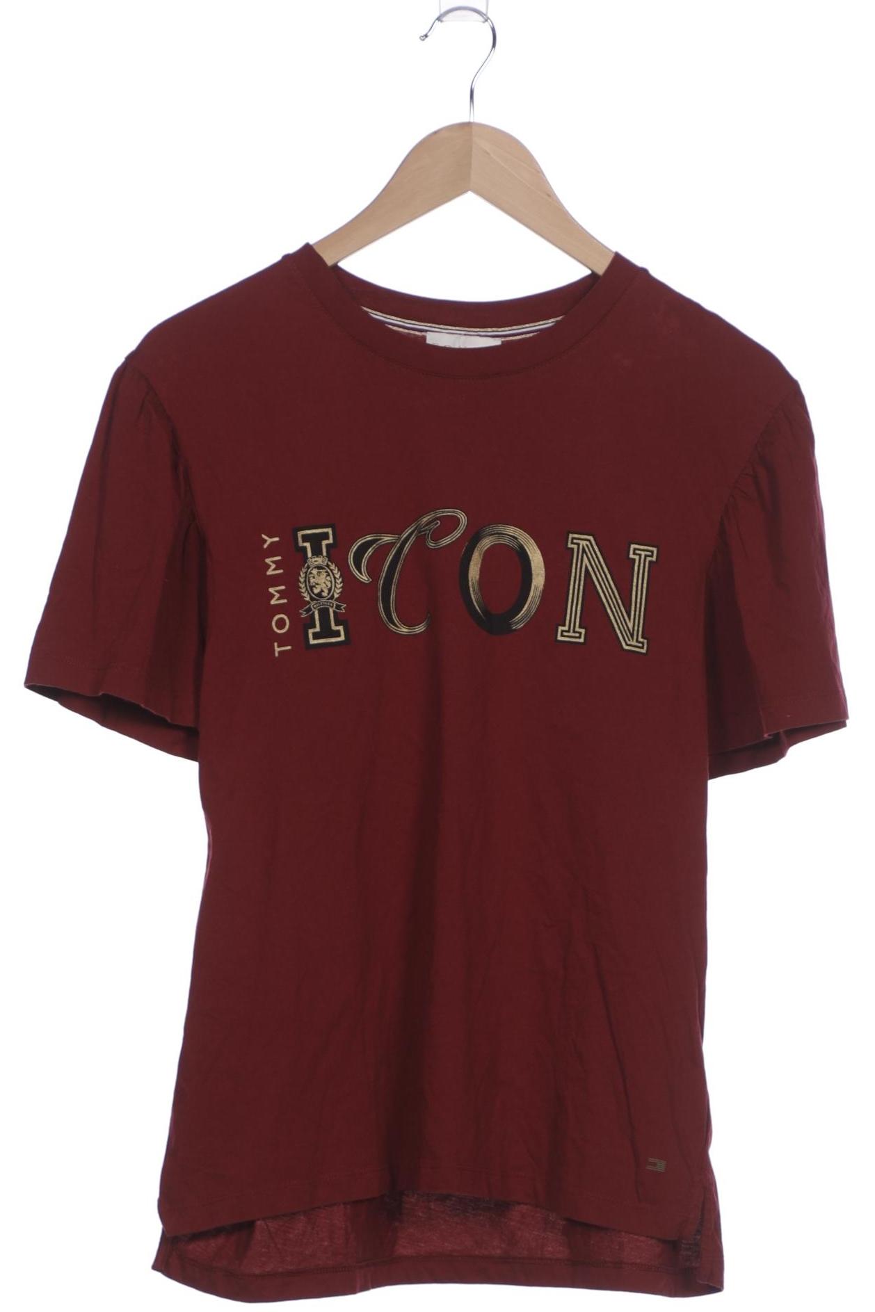 

Tommy Hilfiger Damen T-Shirt, bordeaux, Gr. 44