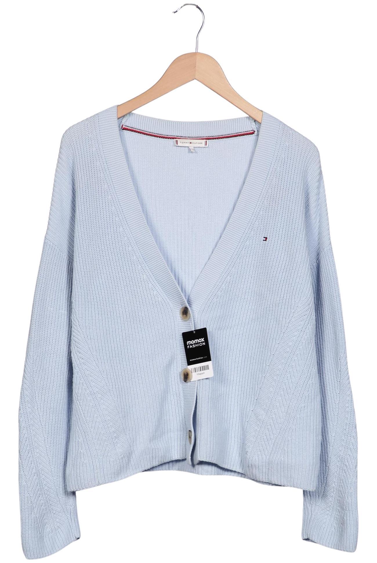 

Tommy Hilfiger Damen Strickjacke, hellblau, Gr. 38