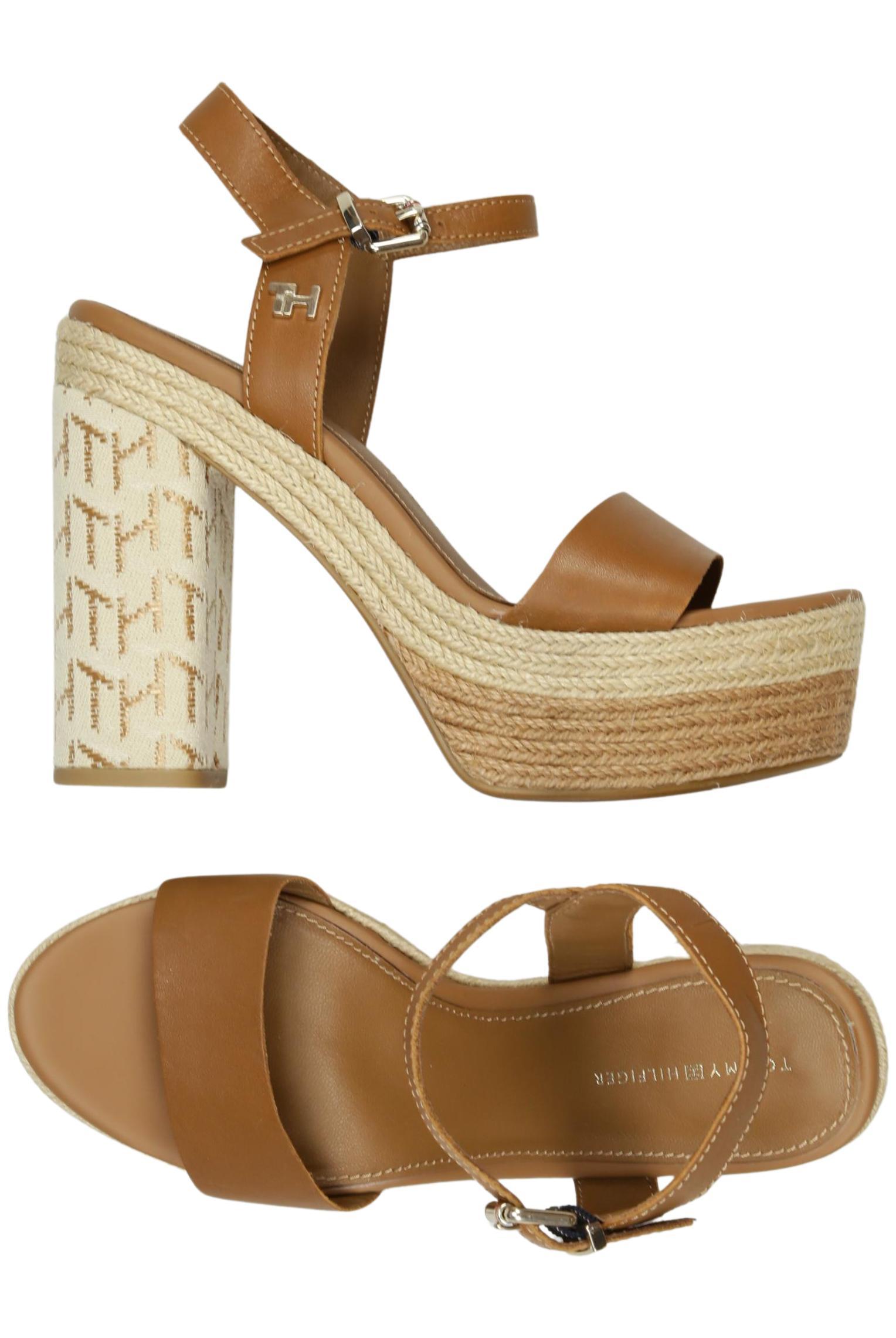 

Tommy Hilfiger Damen Sandale, braun, Gr. 39