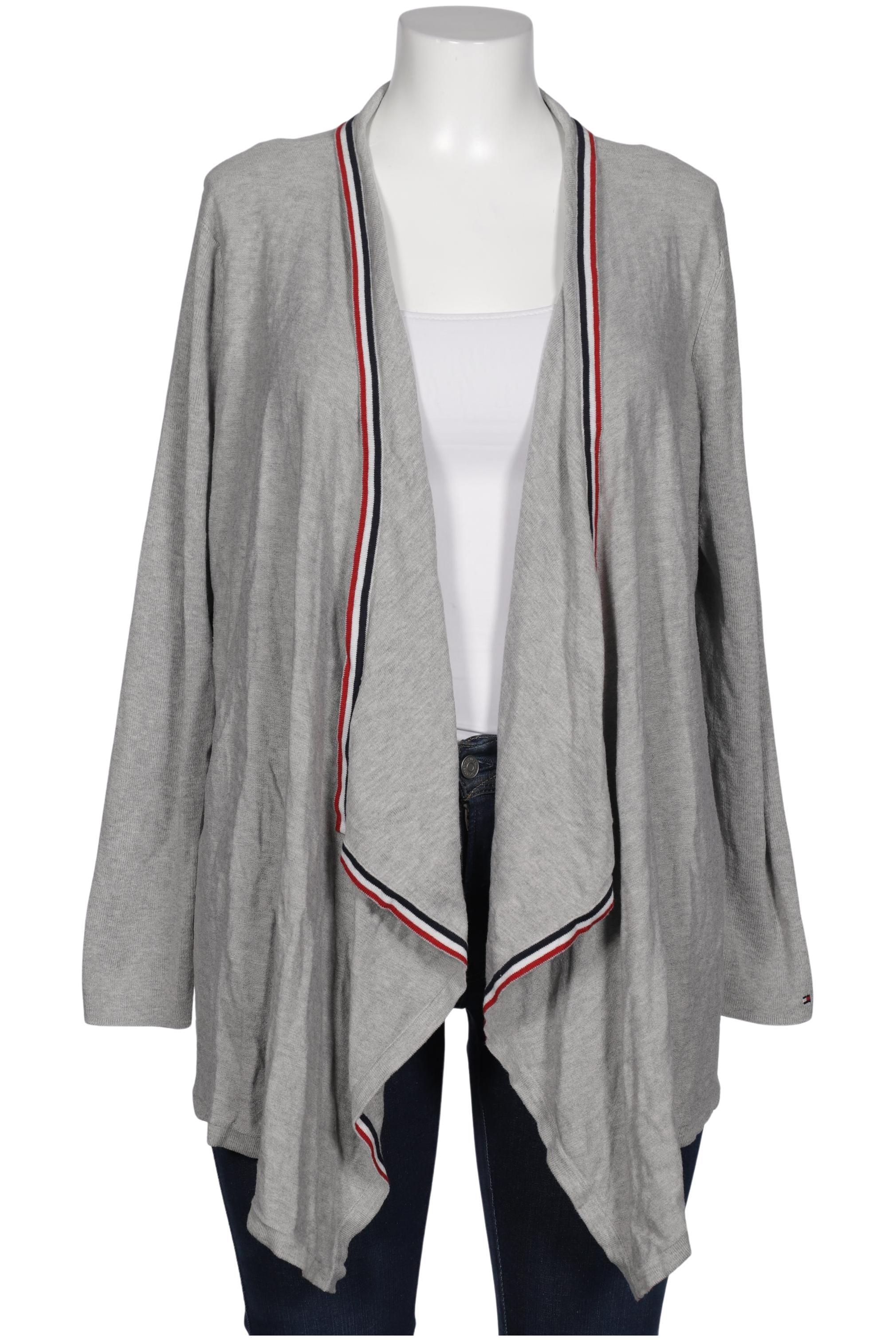 

Tommy Hilfiger Damen Strickjacke, grau, Gr. 46