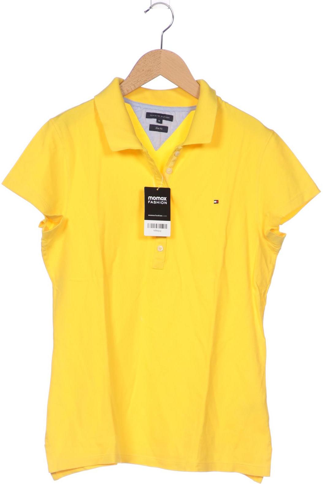 

Tommy Hilfiger Damen Poloshirt, gelb, Gr. 44
