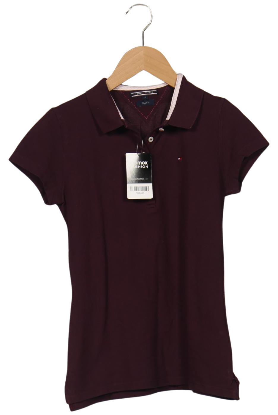 

Tommy Hilfiger Damen Poloshirt, bordeaux, Gr. 36