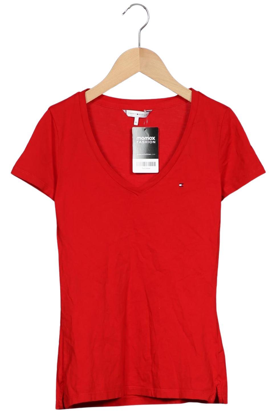 

Tommy Hilfiger Damen T-Shirt, rot, Gr. 34