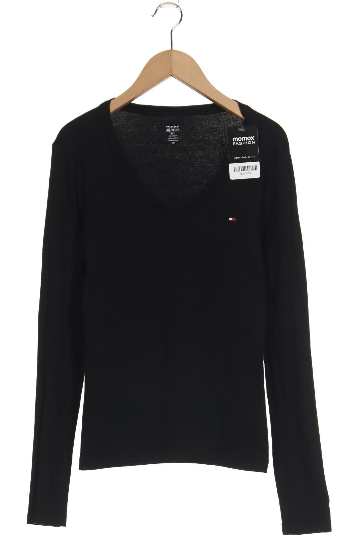 

Tommy Hilfiger Damen Langarmshirt, schwarz, Gr. 36