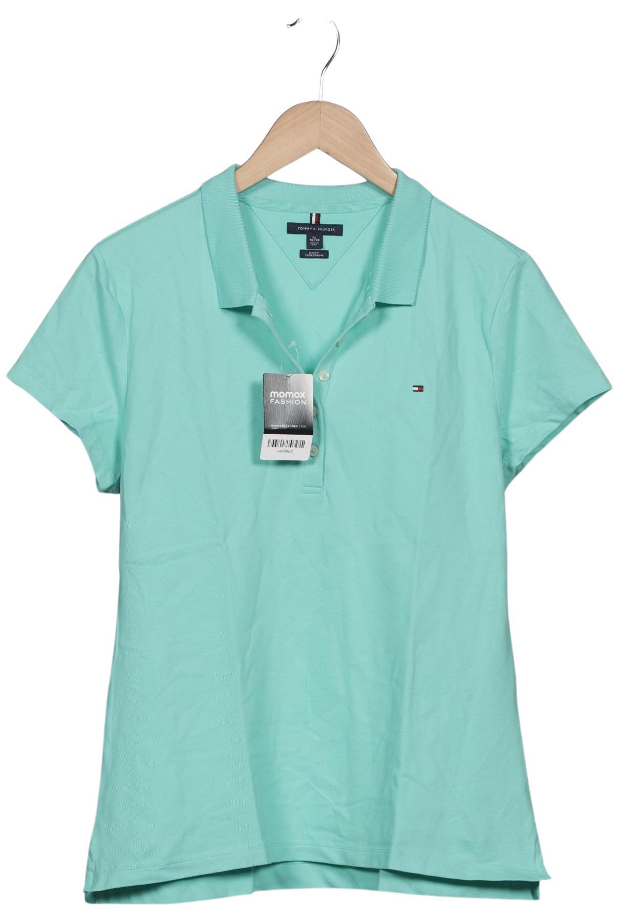 

Tommy Hilfiger Damen Poloshirt, türkis, Gr. 44