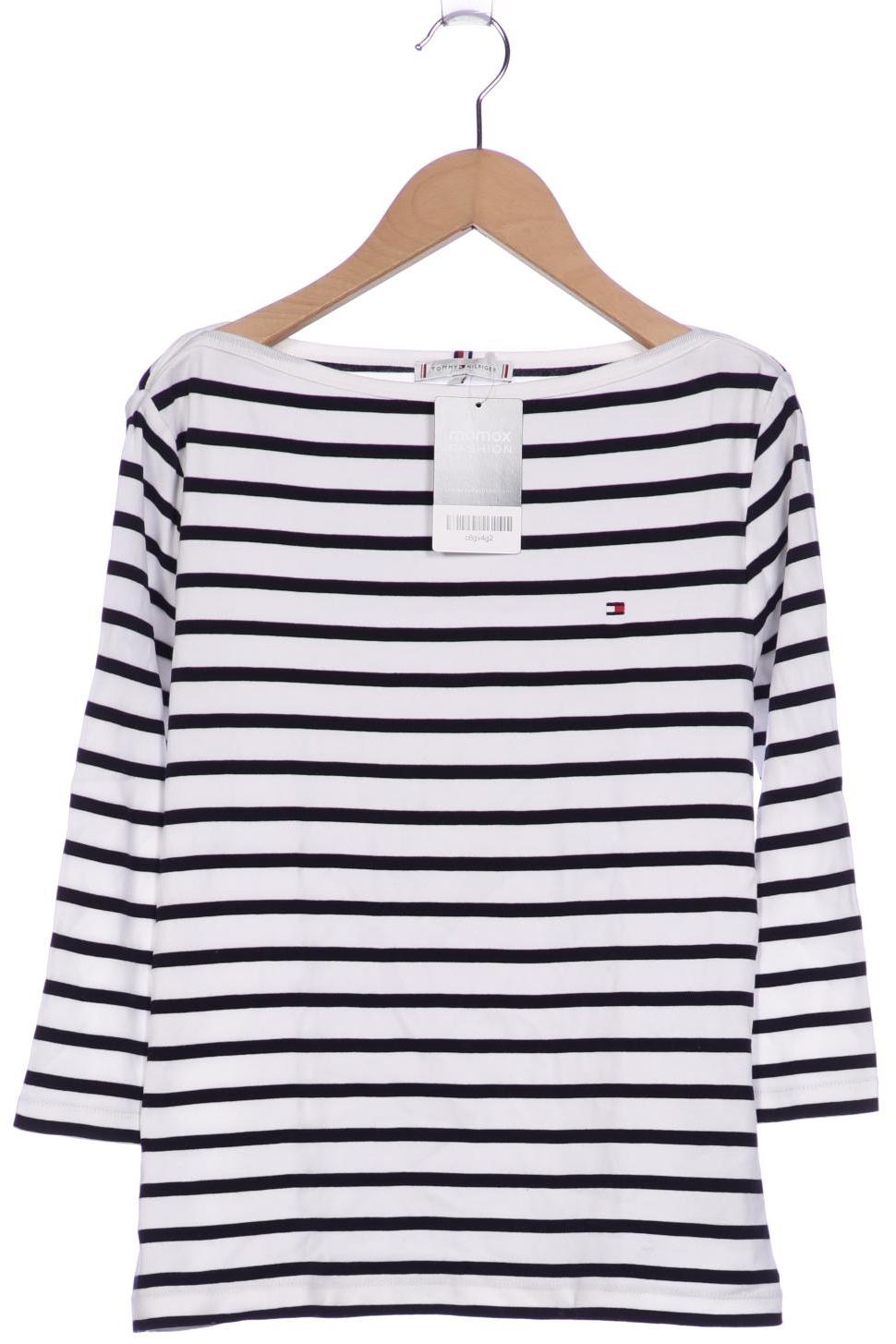

Tommy Hilfiger Damen Langarmshirt, weiß, Gr. 36