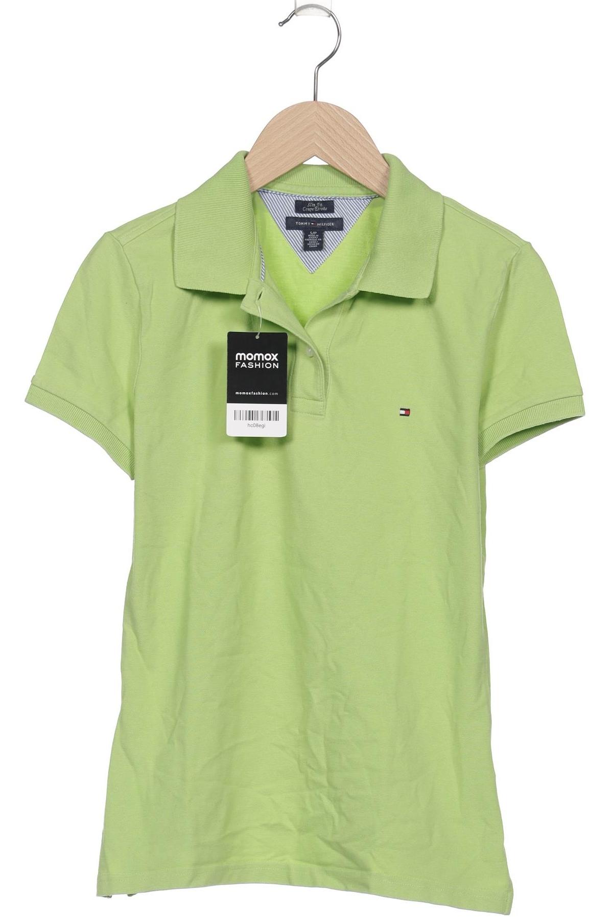 

Tommy Hilfiger Damen Poloshirt, hellgrün, Gr. 36