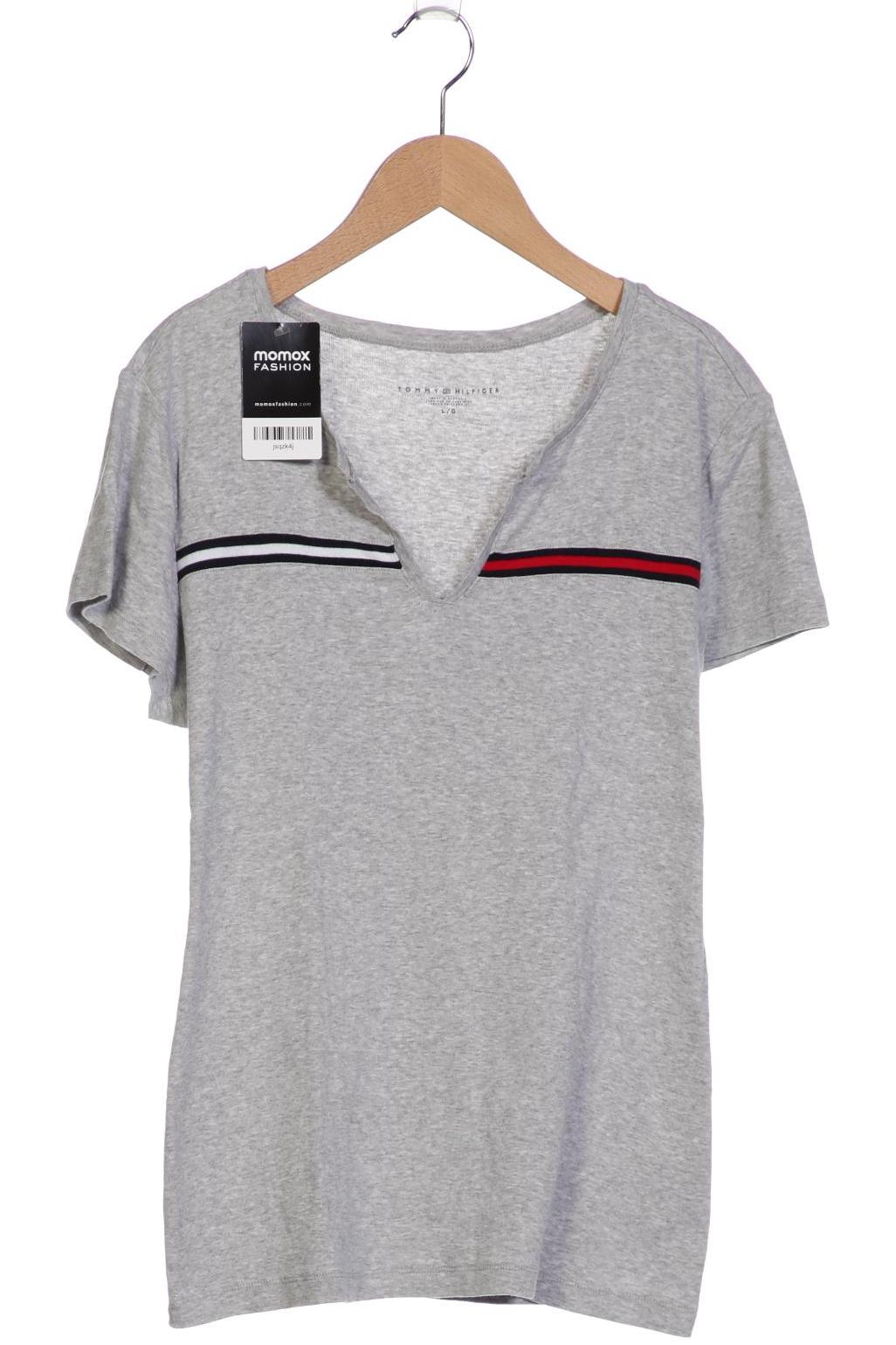 

Tommy Hilfiger Damen T-Shirt, grau, Gr. 42