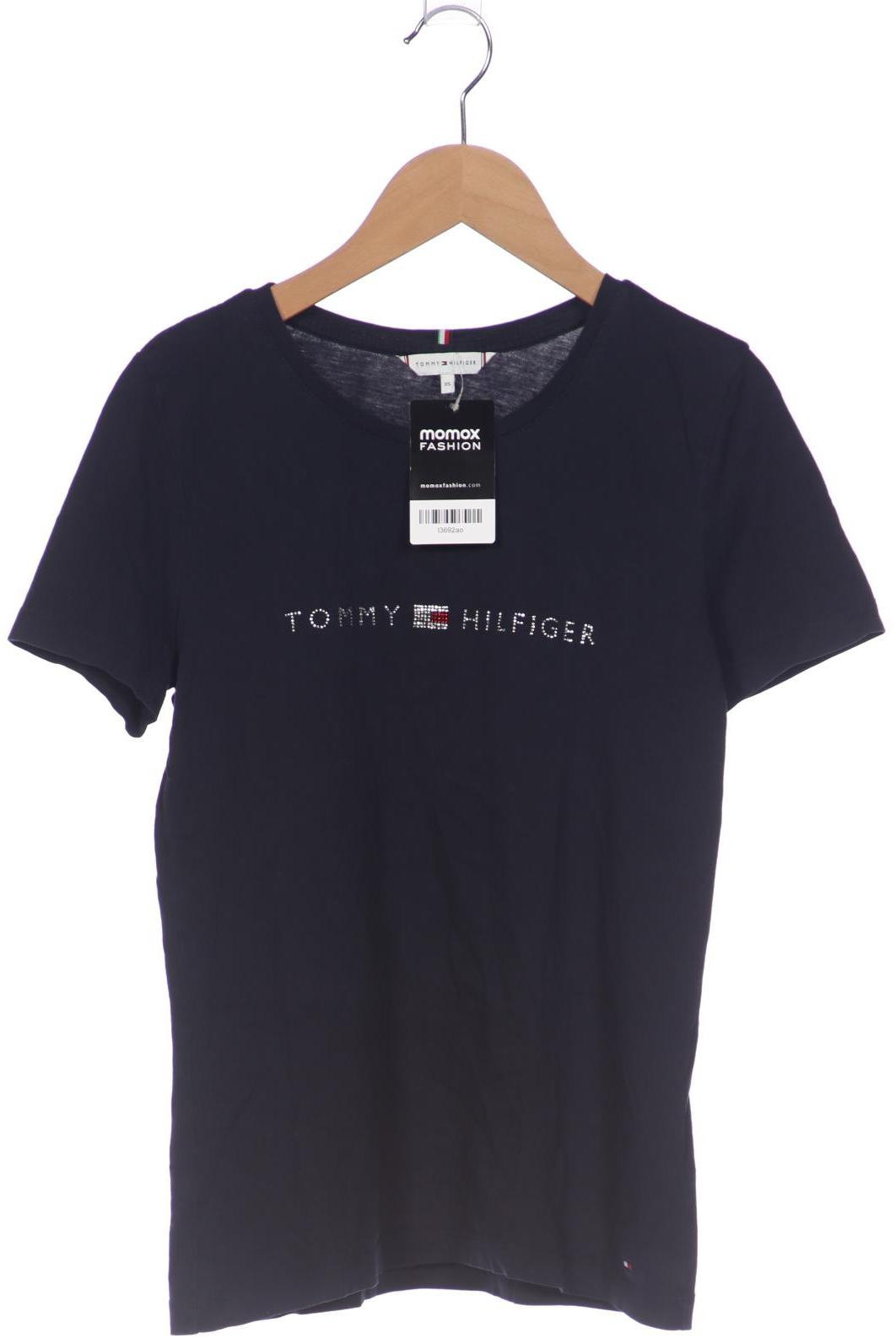 

Tommy Hilfiger Damen T-Shirt, marineblau, Gr. 34