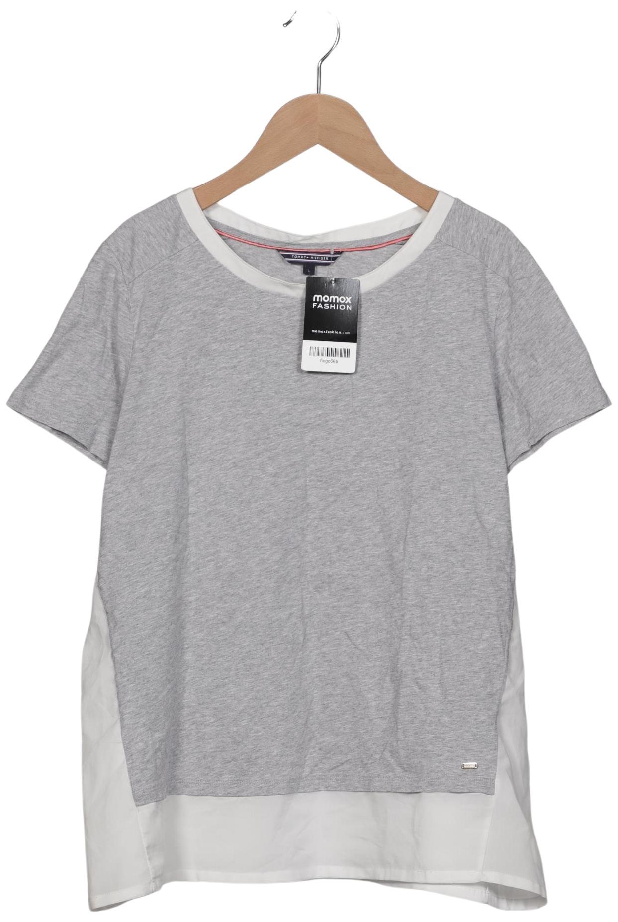 

Tommy Hilfiger Damen T-Shirt, grau, Gr. 42