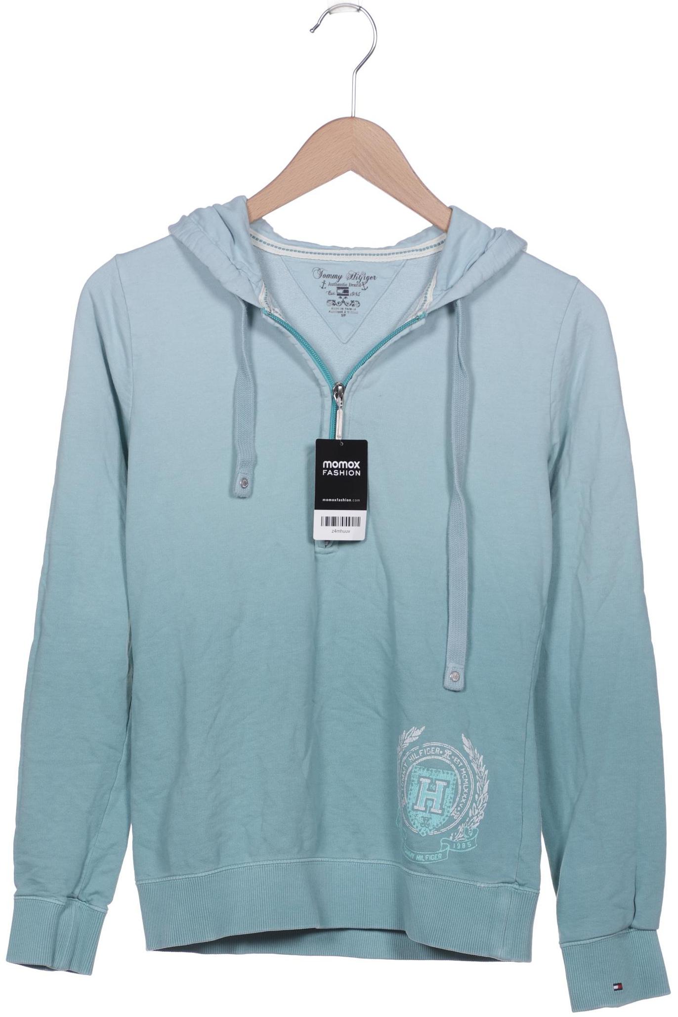 

Tommy Hilfiger Damen Kapuzenpullover, türkis, Gr. 36