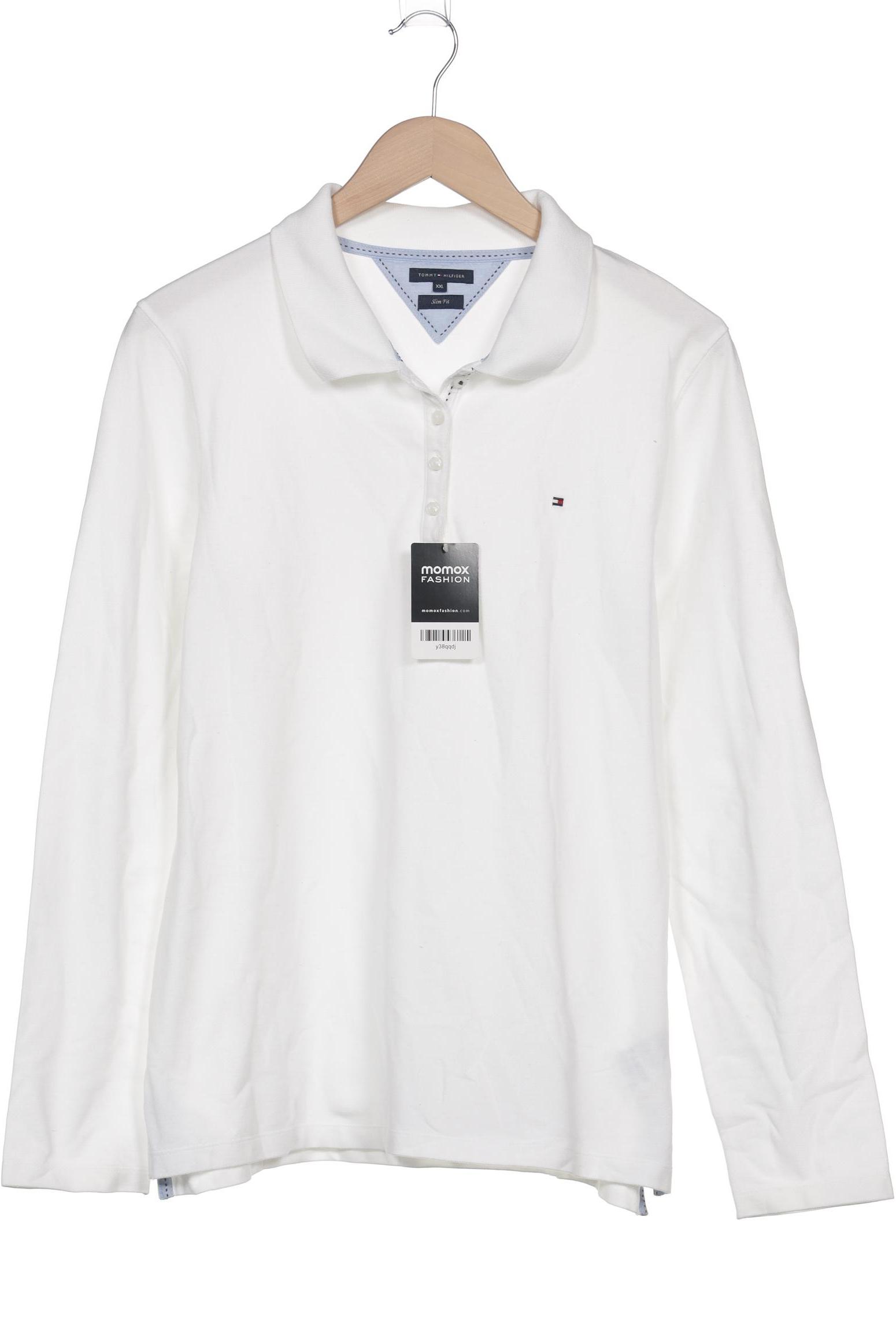 

Tommy Hilfiger Damen Poloshirt, weiß, Gr. 46