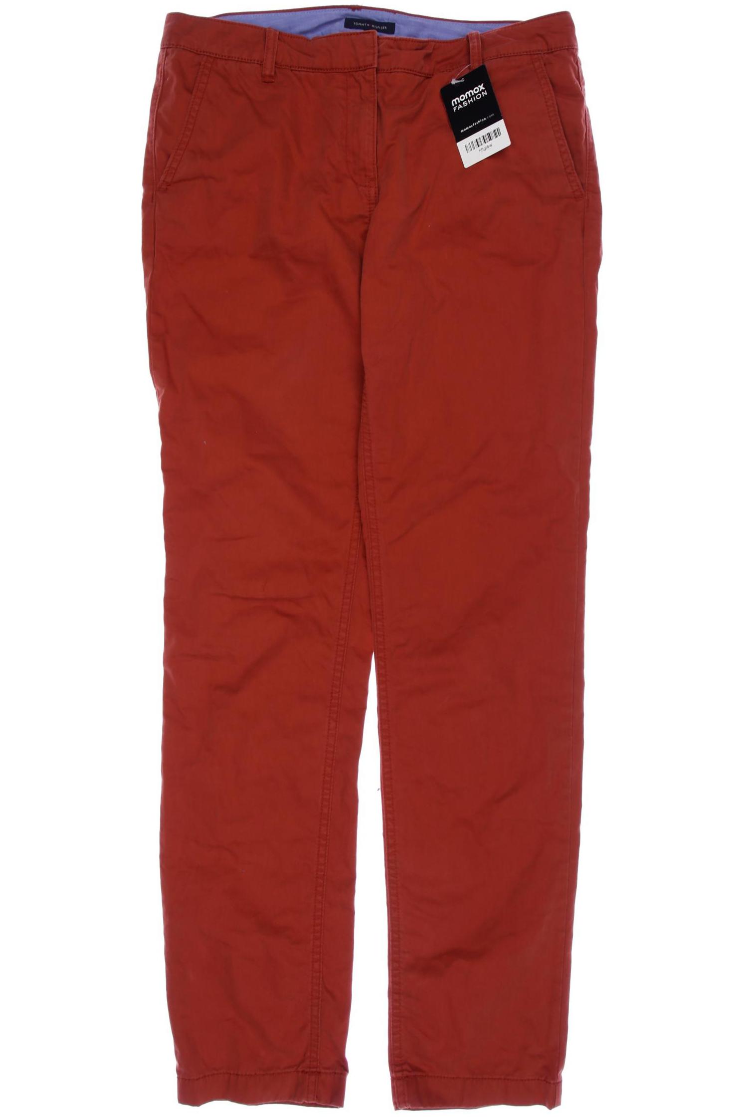 

Tommy Hilfiger Damen Stoffhose, orange, Gr. 8