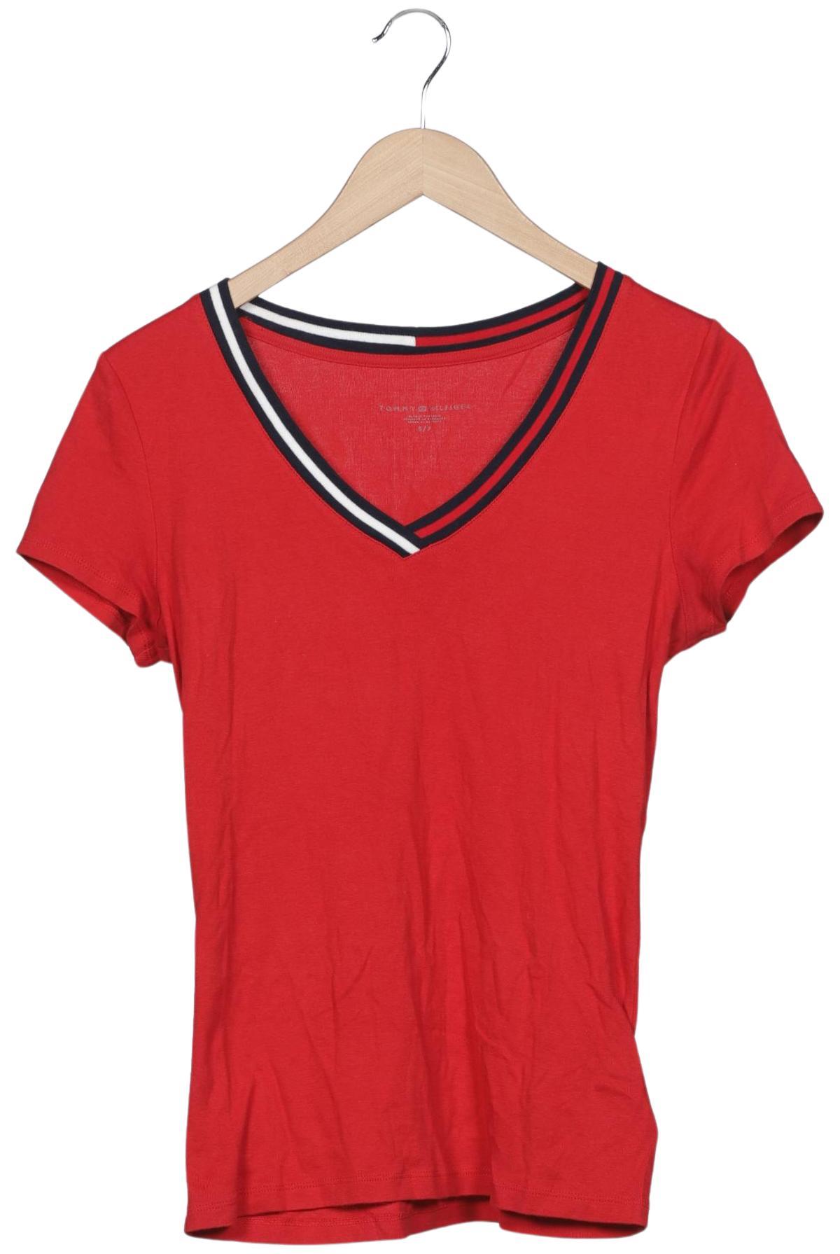 

Tommy Hilfiger Damen T-Shirt, rot, Gr. 36
