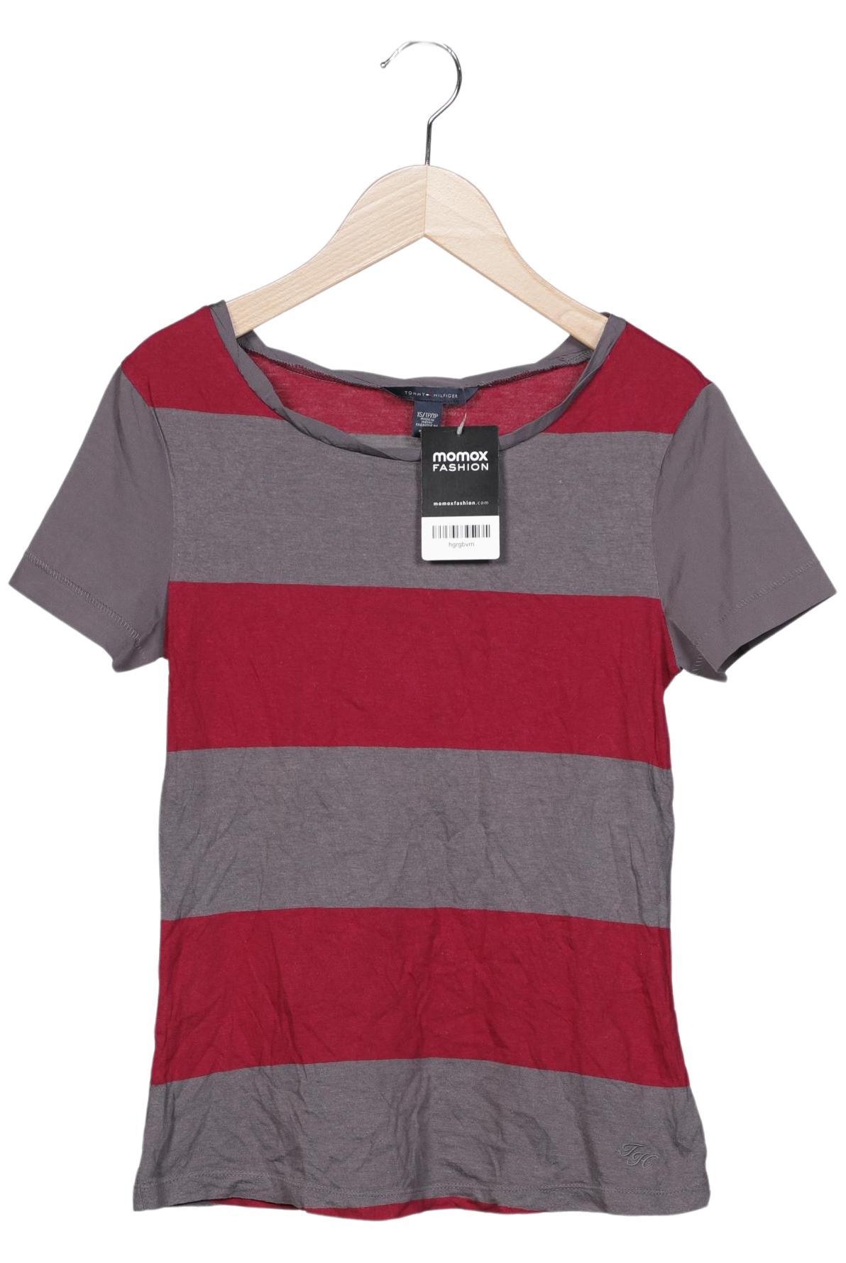 

Tommy Hilfiger Damen T-Shirt, bordeaux, Gr. 34