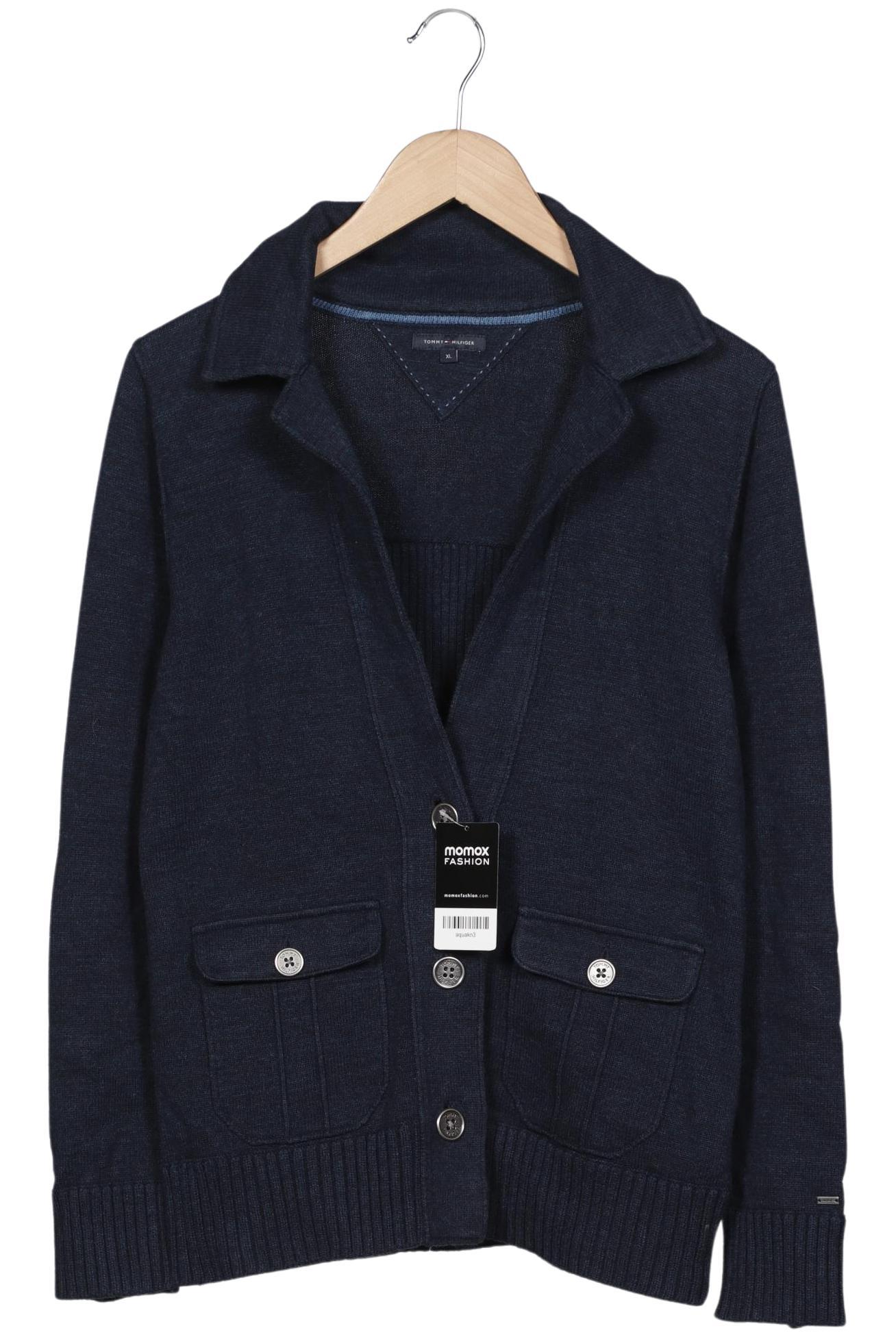 

Tommy Hilfiger Damen Strickjacke, marineblau, Gr. 44