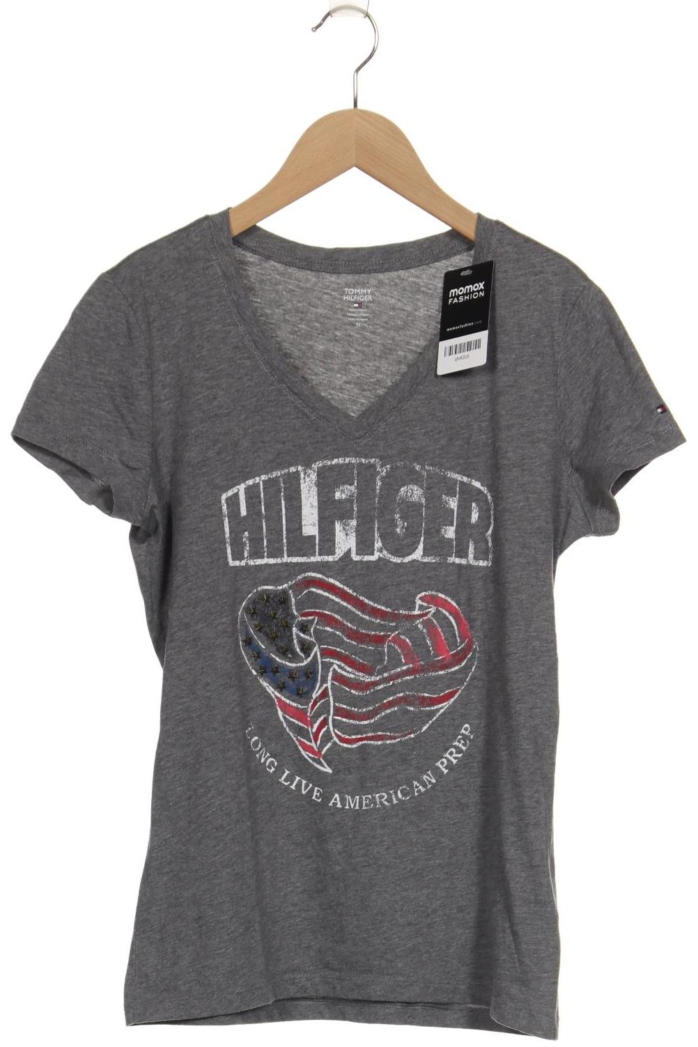 

Tommy Hilfiger Damen T-Shirt, grau, Gr. 38