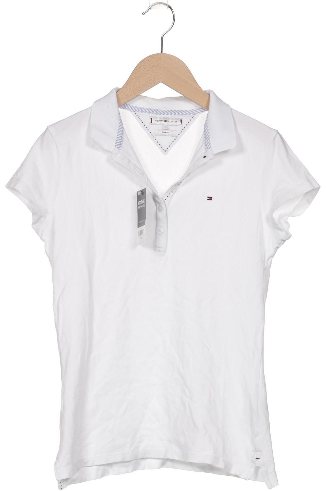 

Tommy Hilfiger Damen Poloshirt, weiß, Gr. 36