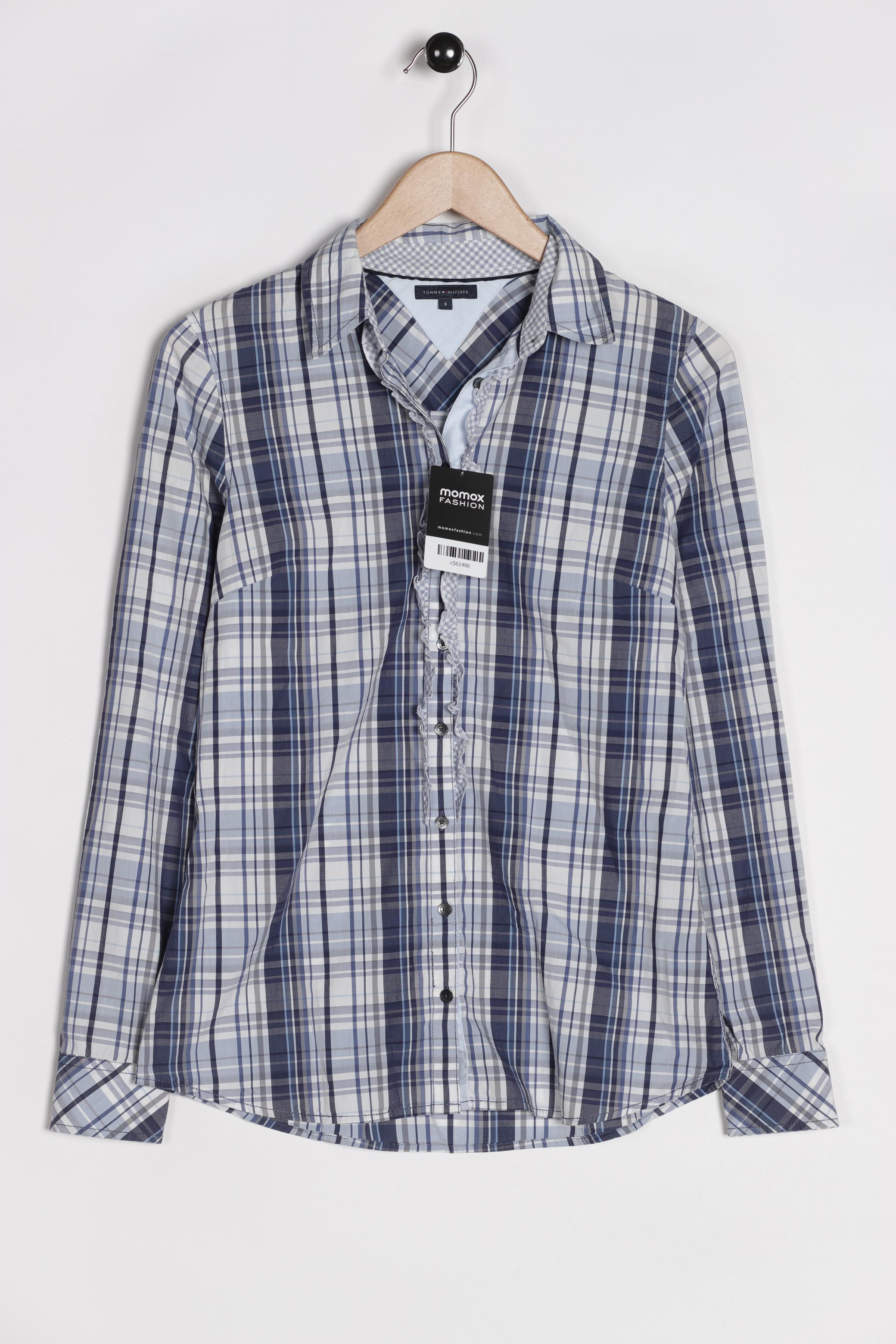 

Tommy Hilfiger Damen Bluse, blau, Gr. 8