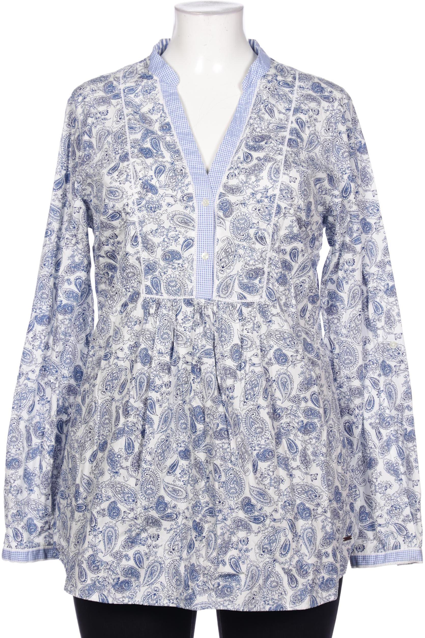 

Tommy Hilfiger Damen Bluse, blau, Gr. 44