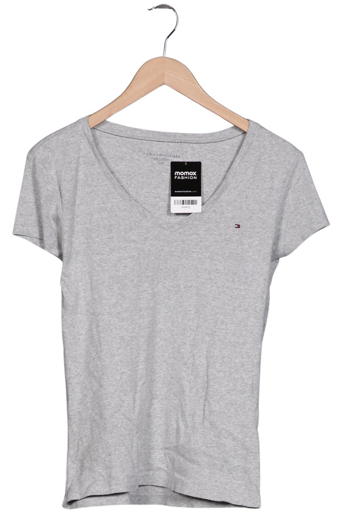 

Tommy Hilfiger Damen T-Shirt, grau, Gr. 42