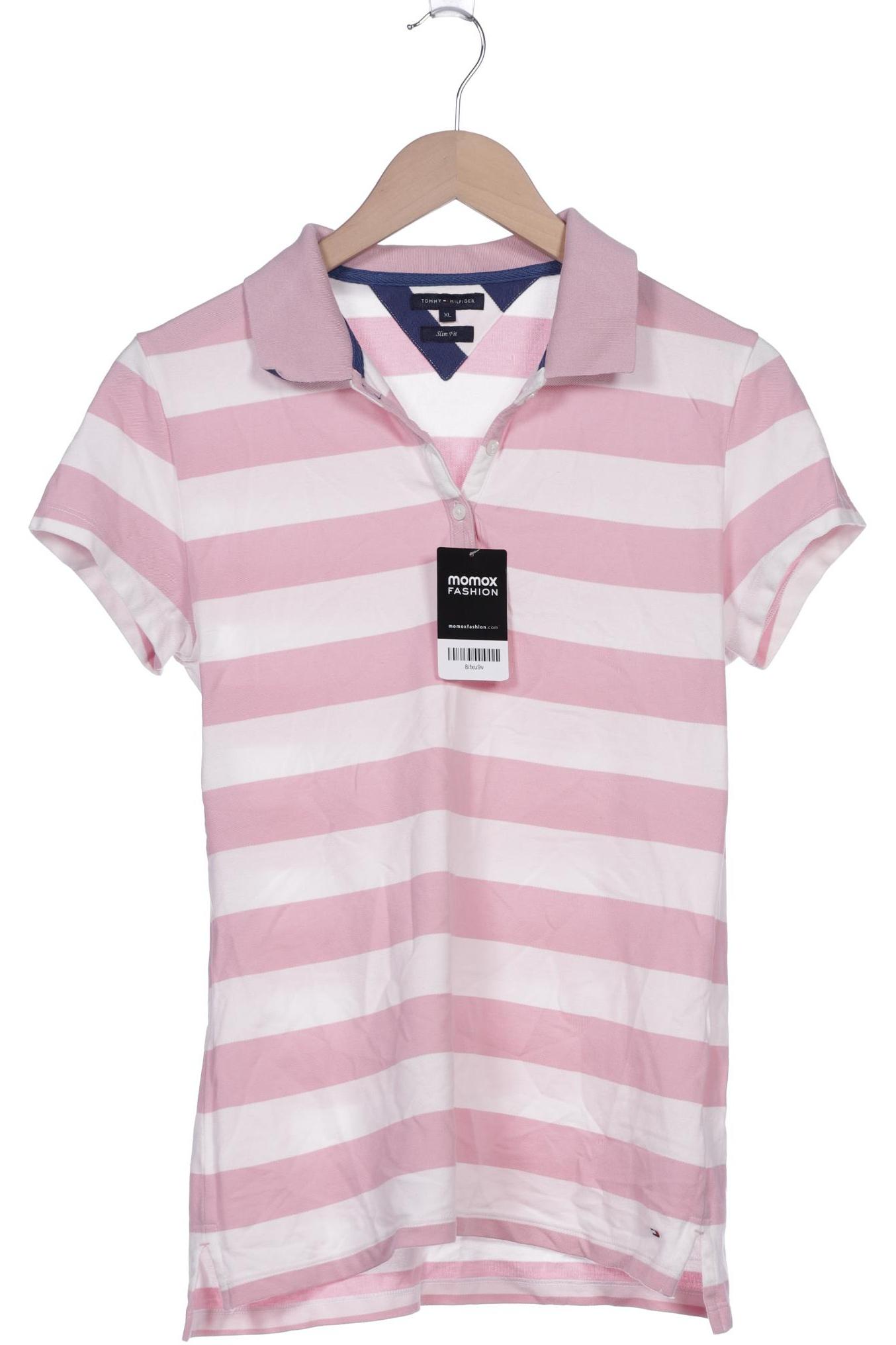 

Tommy Hilfiger Damen Poloshirt, pink, Gr. 44