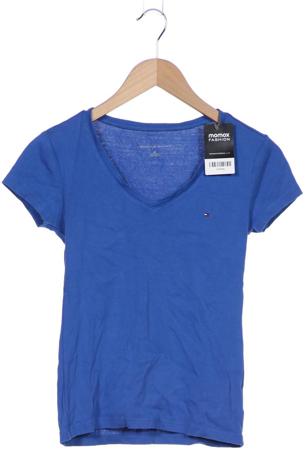 

Tommy Hilfiger Damen T-Shirt, blau, Gr. 36