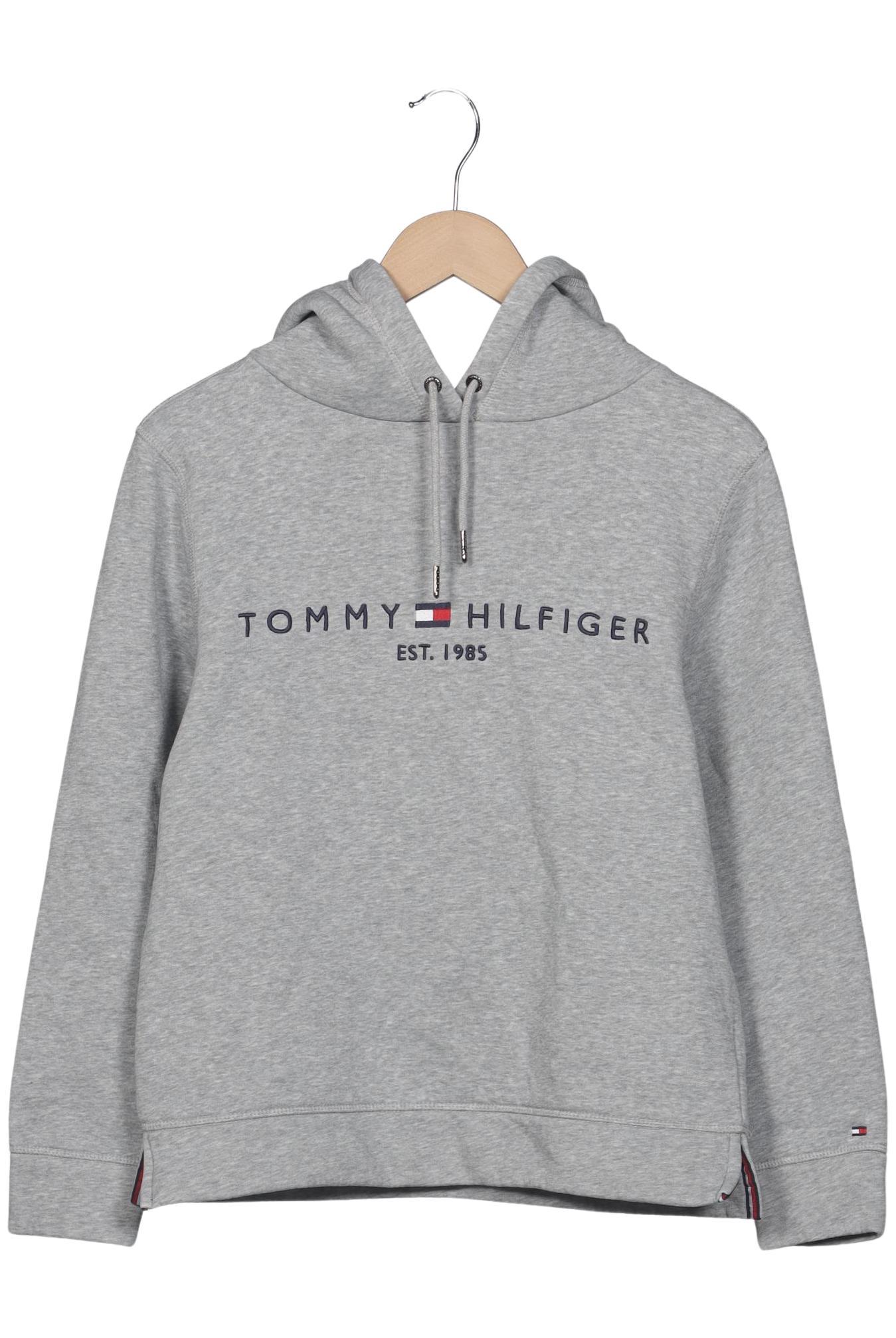 

Tommy Hilfiger Damen Kapuzenpullover, grau, Gr. 34